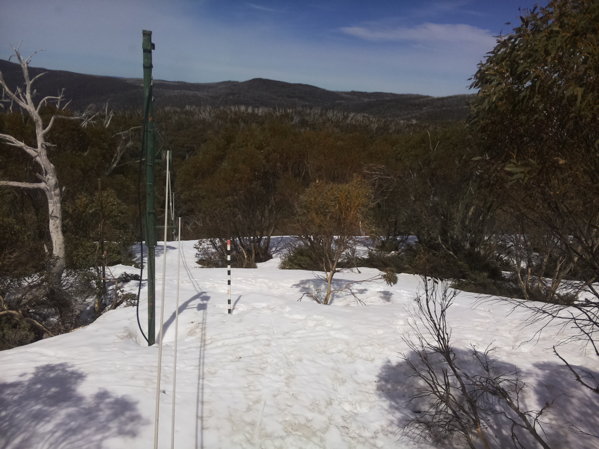 Bogong Web Cam 12:30pm Saturday 4th of October 2025