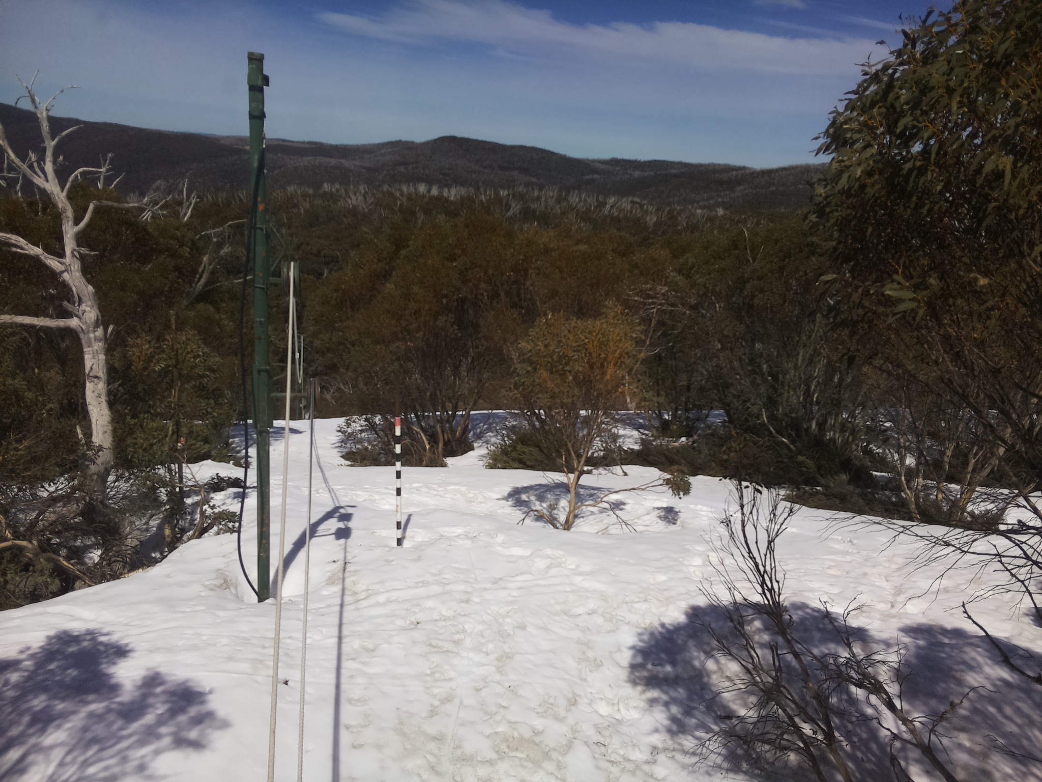Bogong Web Cam 12:40pm Saturday 4th of October 2025