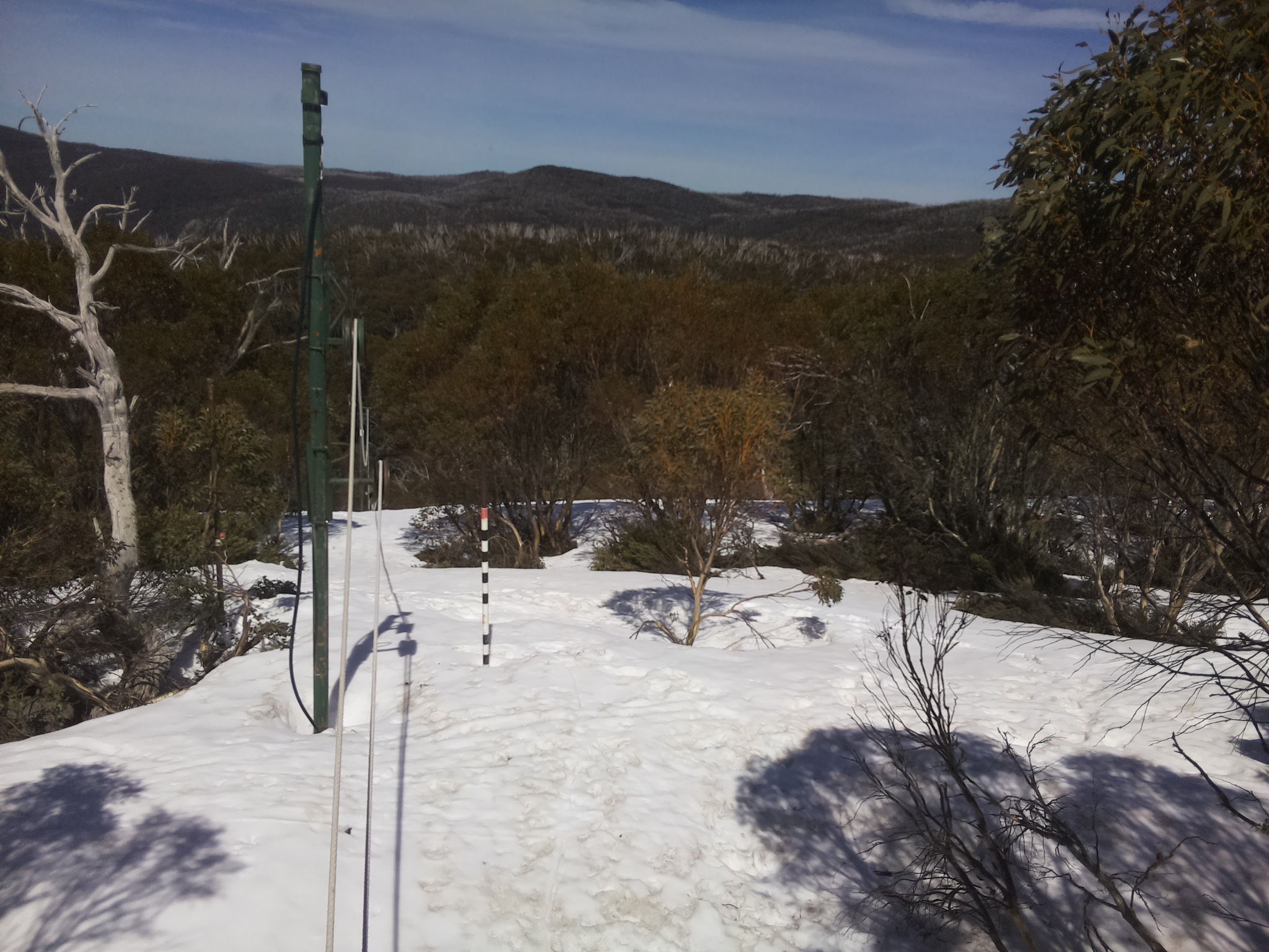 Bogong Web Cam 12:50pm Saturday 4th of October 2025