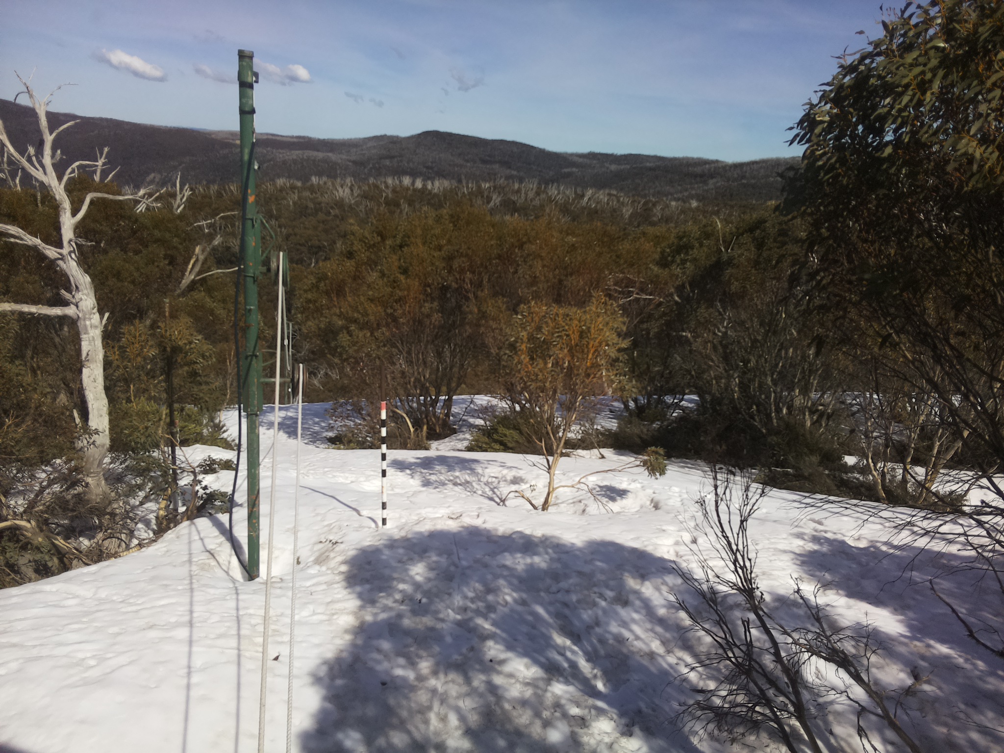Bogong Web Cam 2:20pm Saturday 4th of October 2025