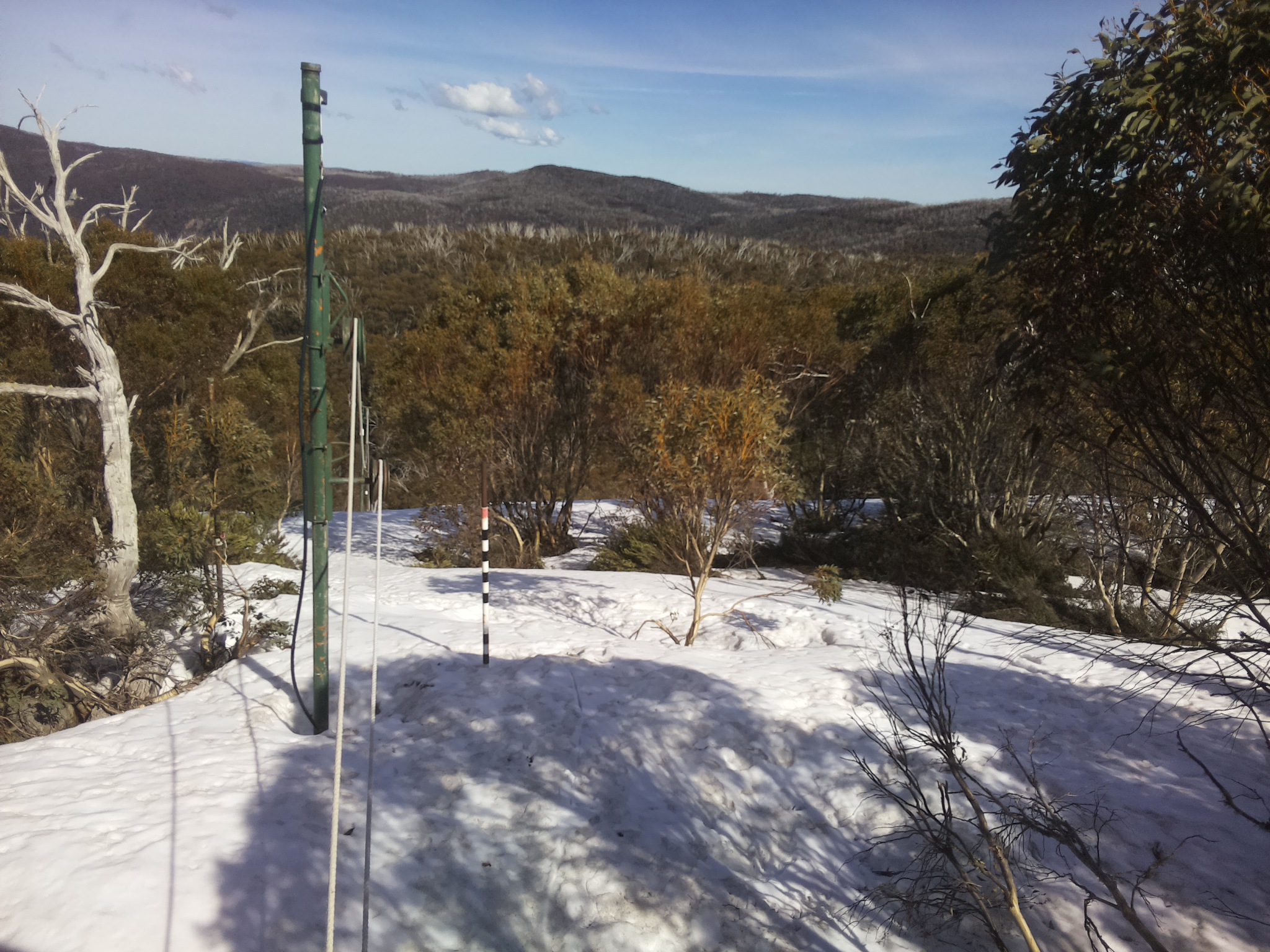 Bogong Web Cam 2:50pm Saturday 4th of October 2025