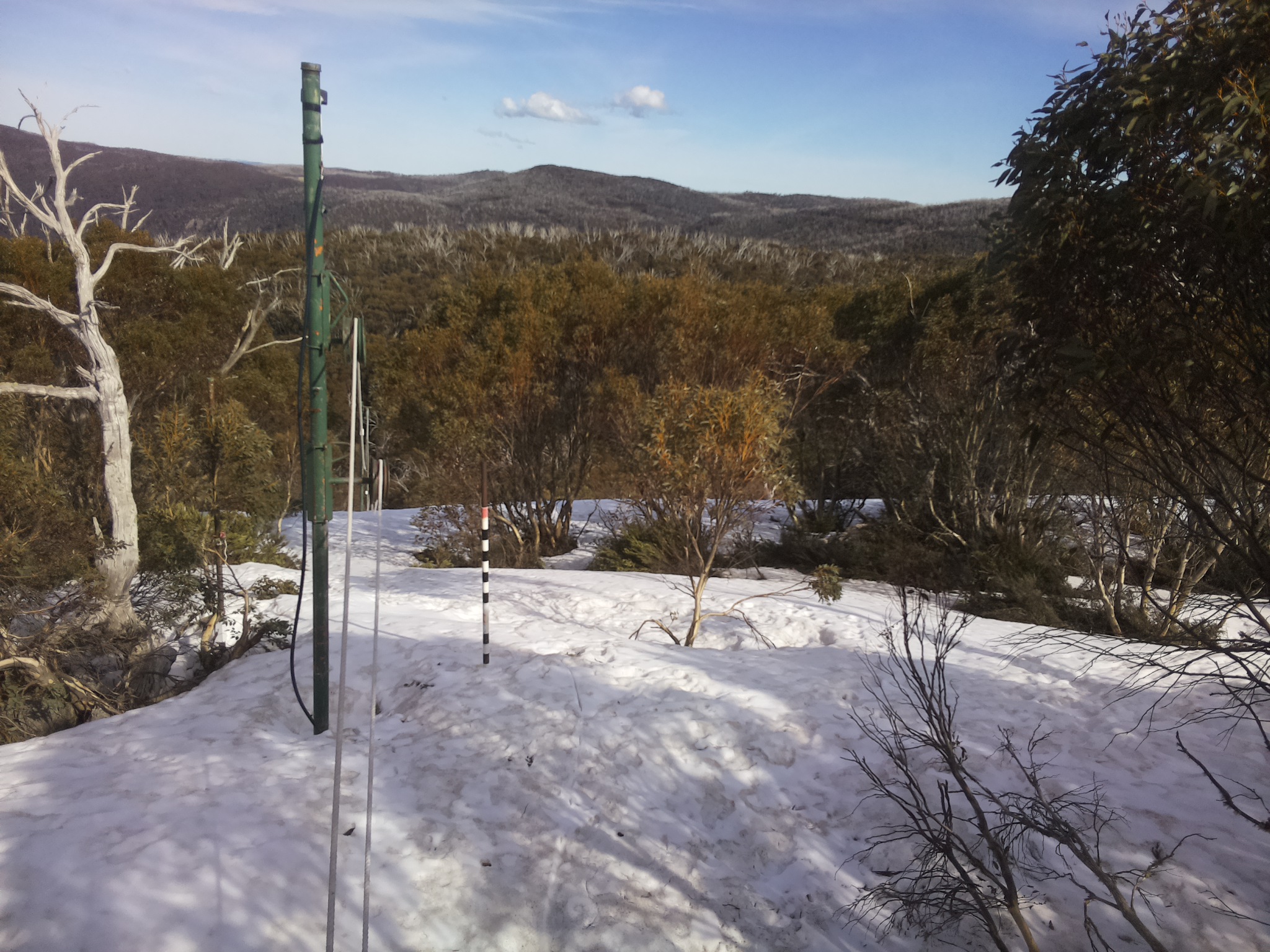 Bogong Web Cam 3:20pm Saturday 4th of October 2025