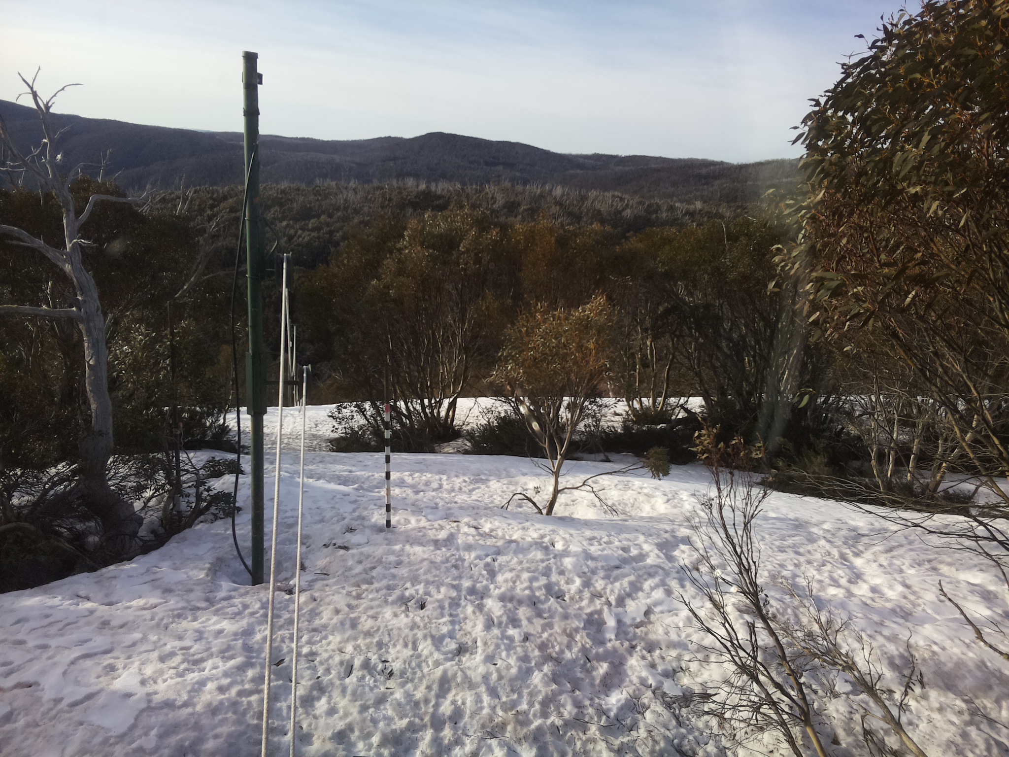 Bogong Web Cam 8:00am Sunday 5th of October 2025