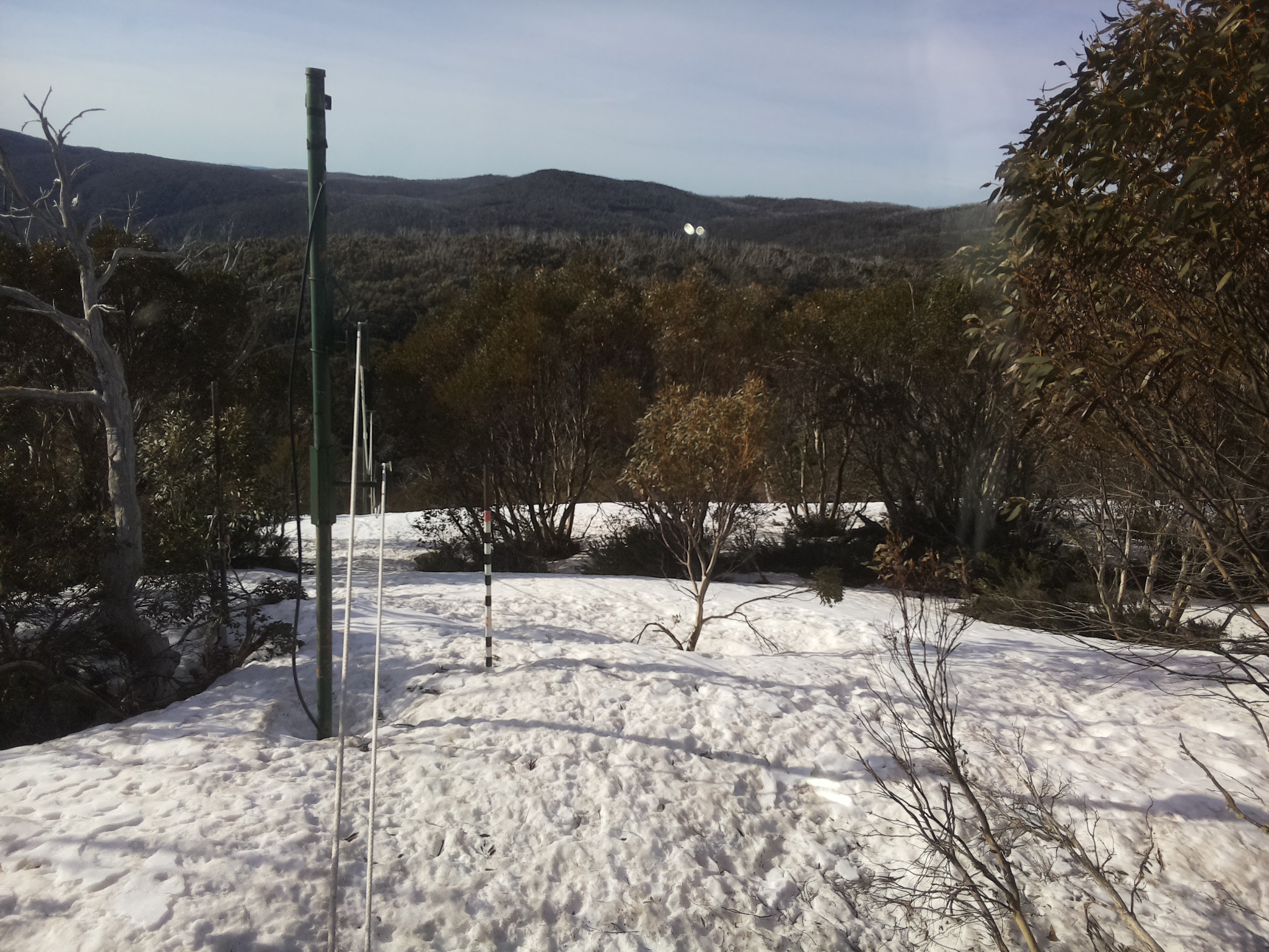 Bogong Web Cam 8:40am Sunday 5th of October 2025