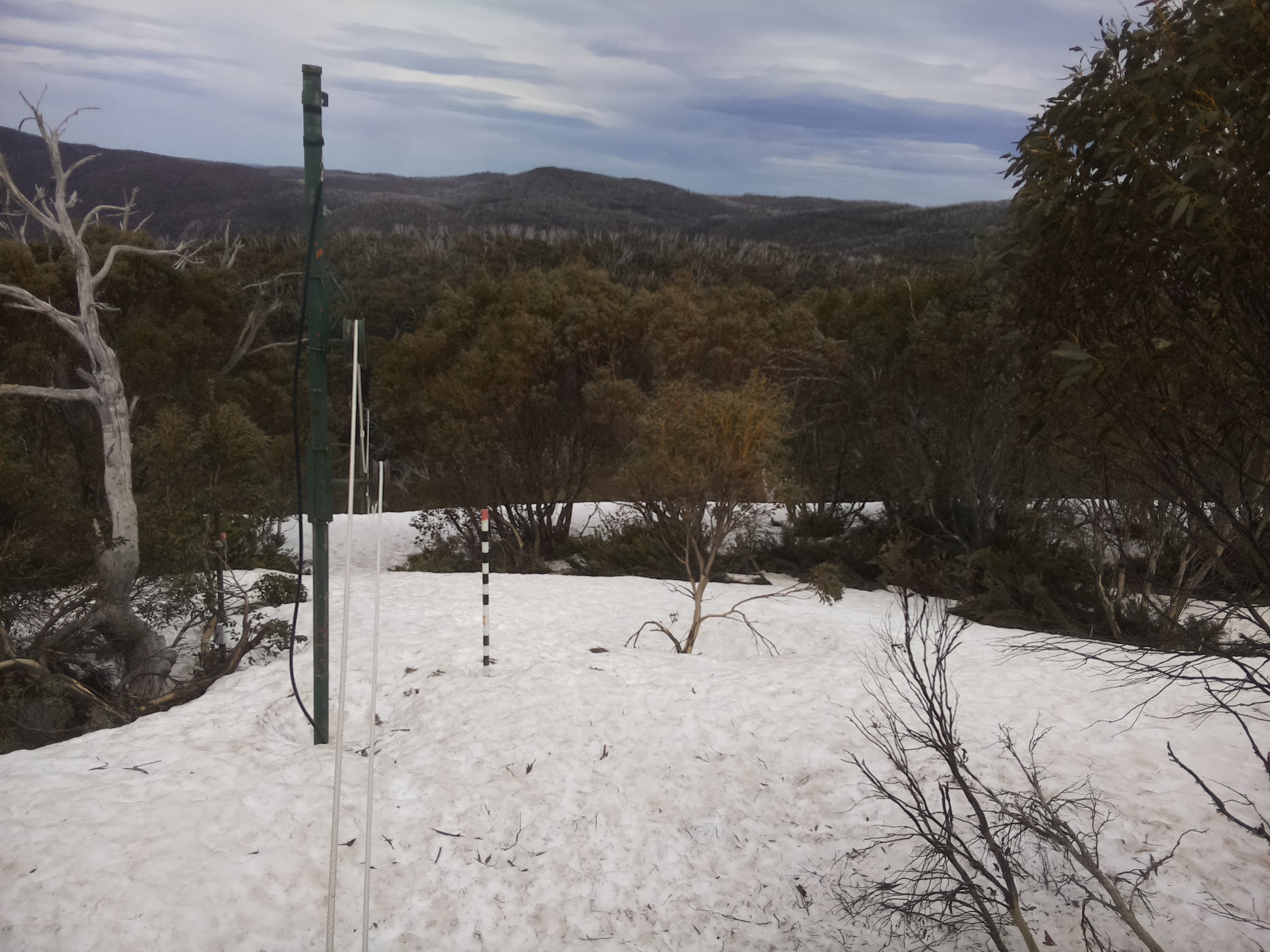 Bogong Web Cam 2:10pm Sunday 5th of October 2025