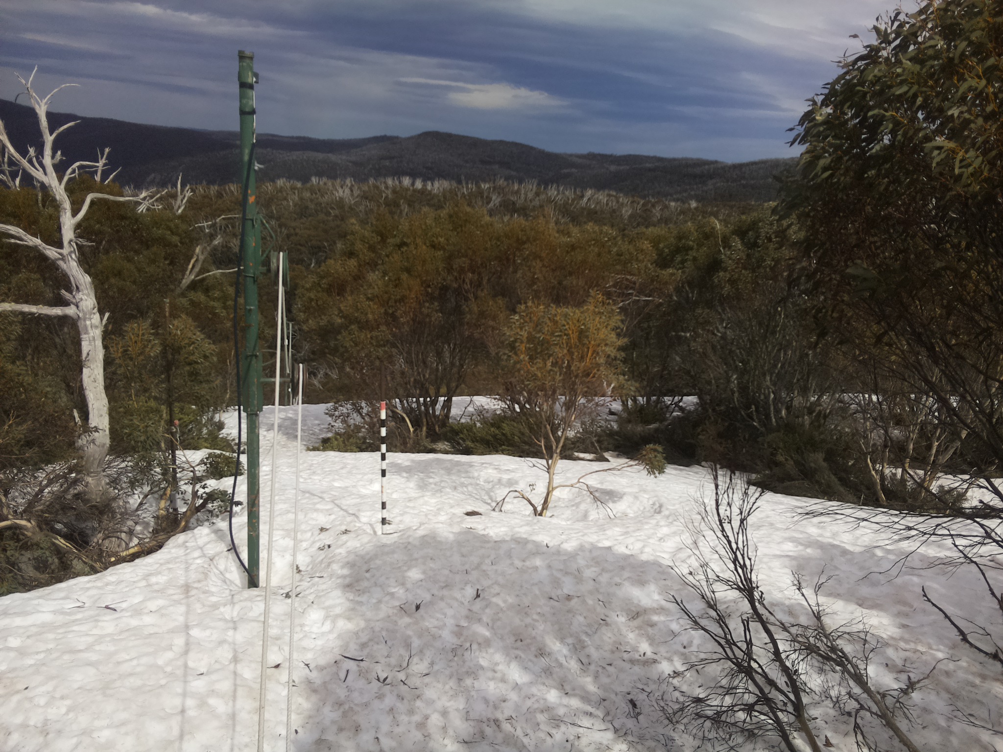 Bogong Web Cam 3:20pm Sunday 5th of October 2025
