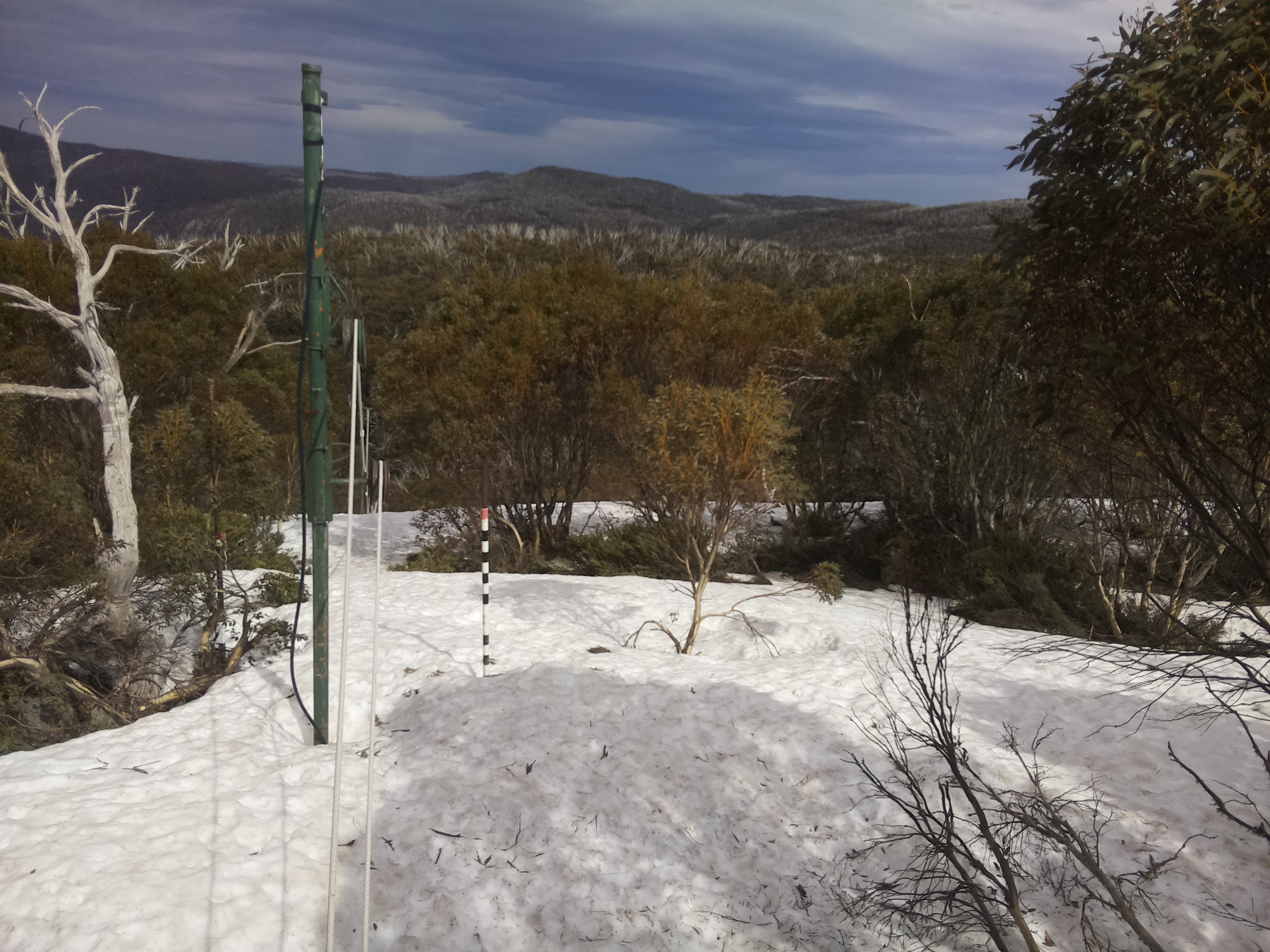 Bogong Web Cam 3:30pm Sunday 5th of October 2025