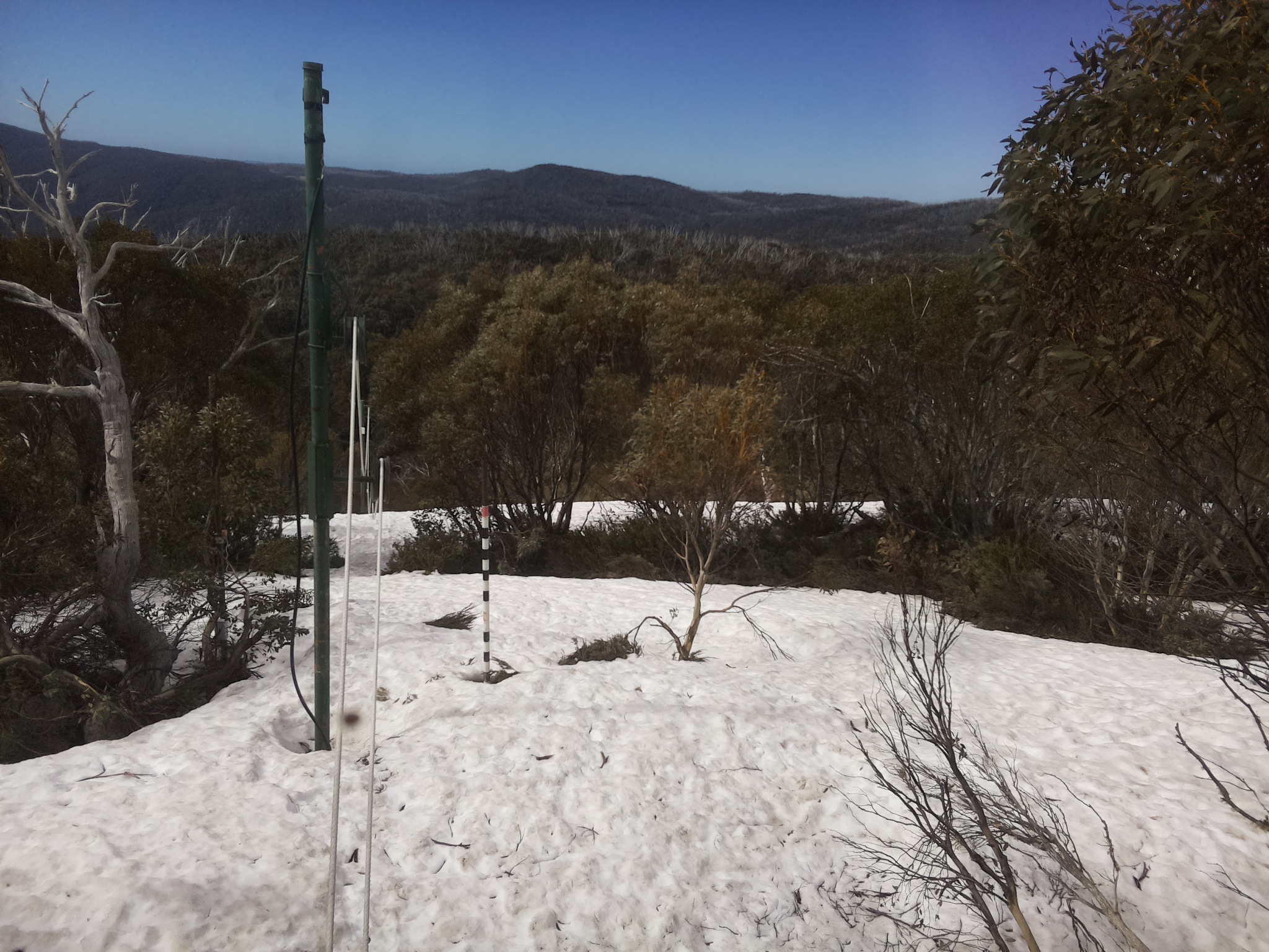 Bogong Web Cam 10:10am Tuesday 7th of October 2025