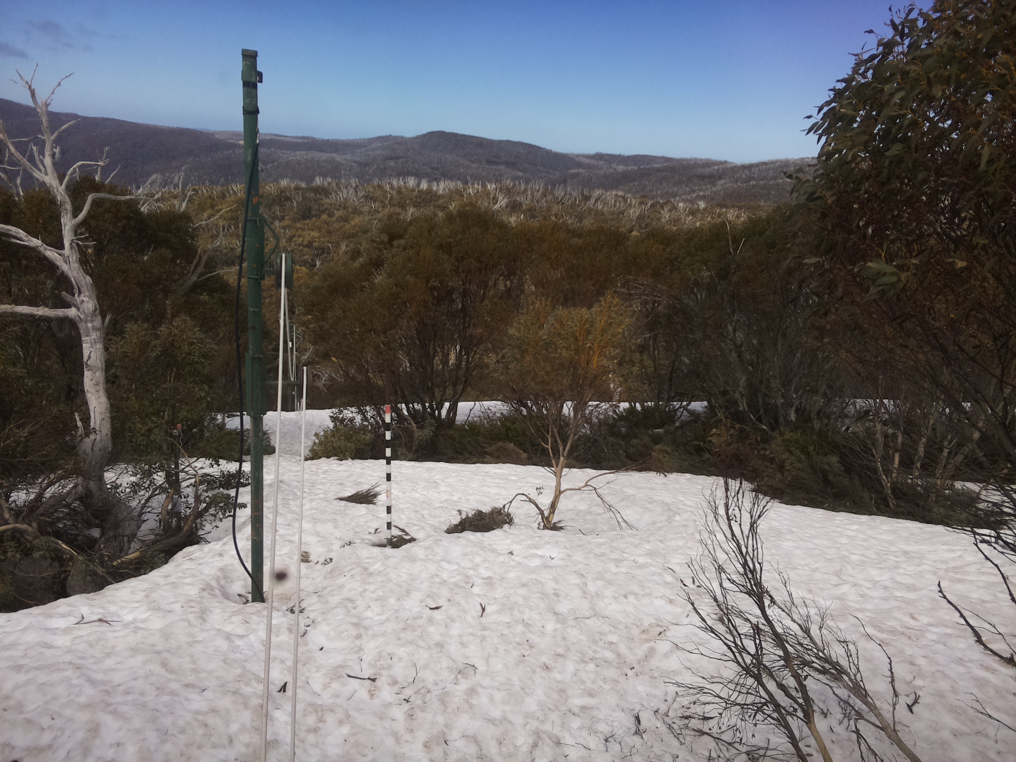 Bogong Web Cam 12:40pm Tuesday 7th of October 2025