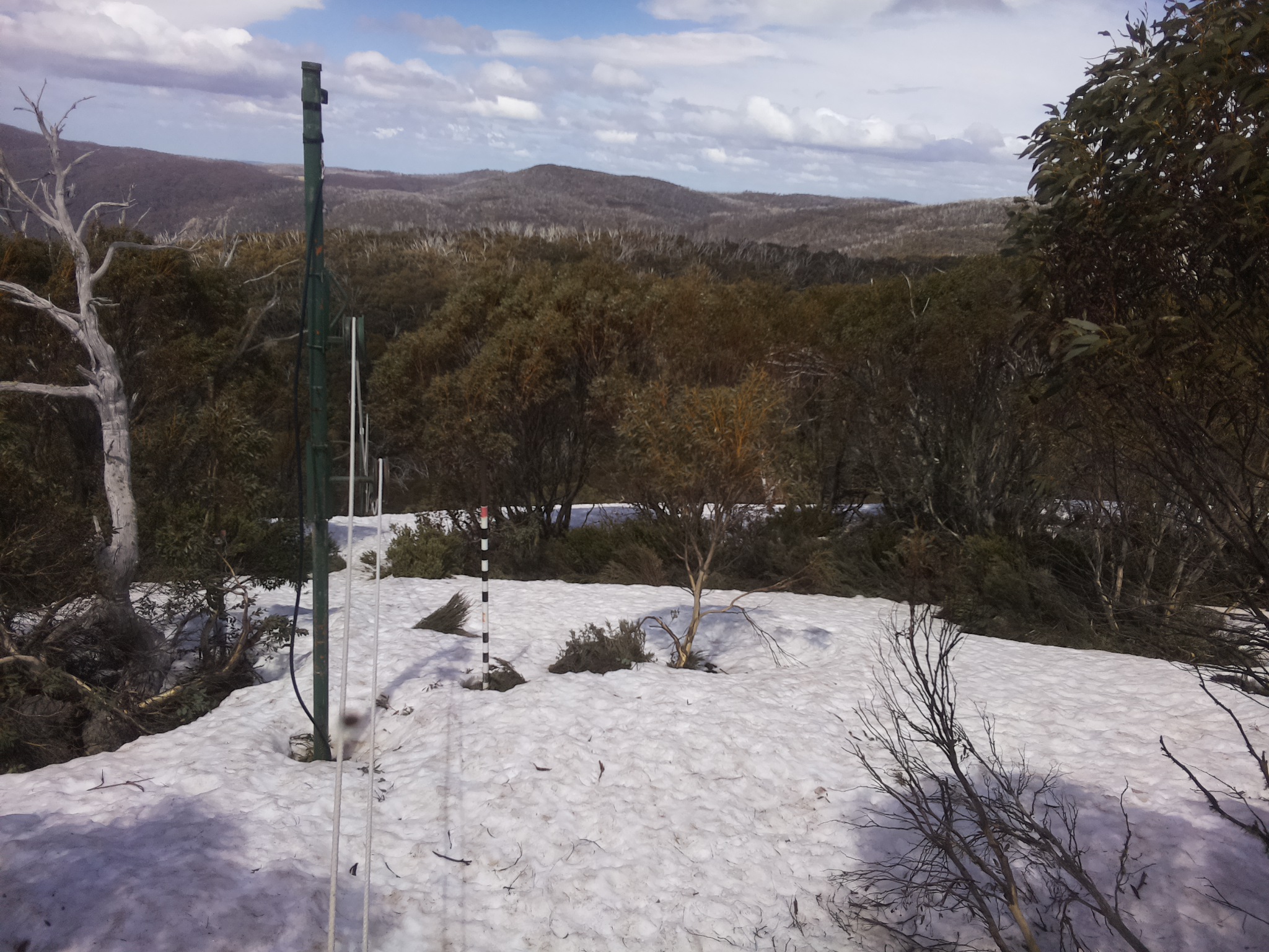 Bogong Web Cam 1:10pm Wednesday 8th of October 2025
