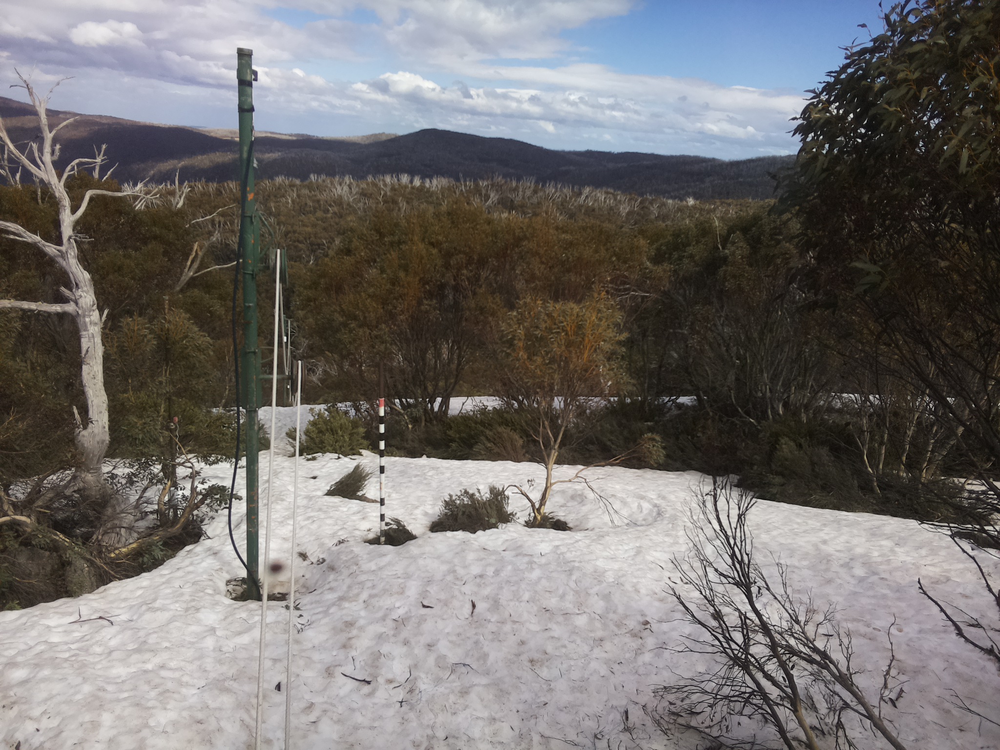 Bogong Web Cam 3:40pm Wednesday 8th of October 2025