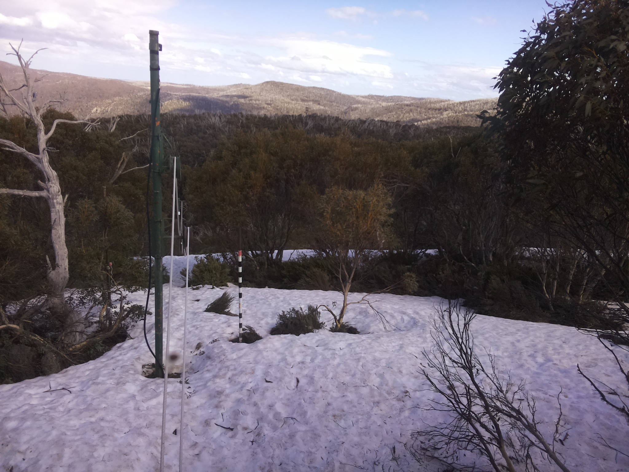 Bogong Web Cam 4:00pm Wednesday 8th of October 2025