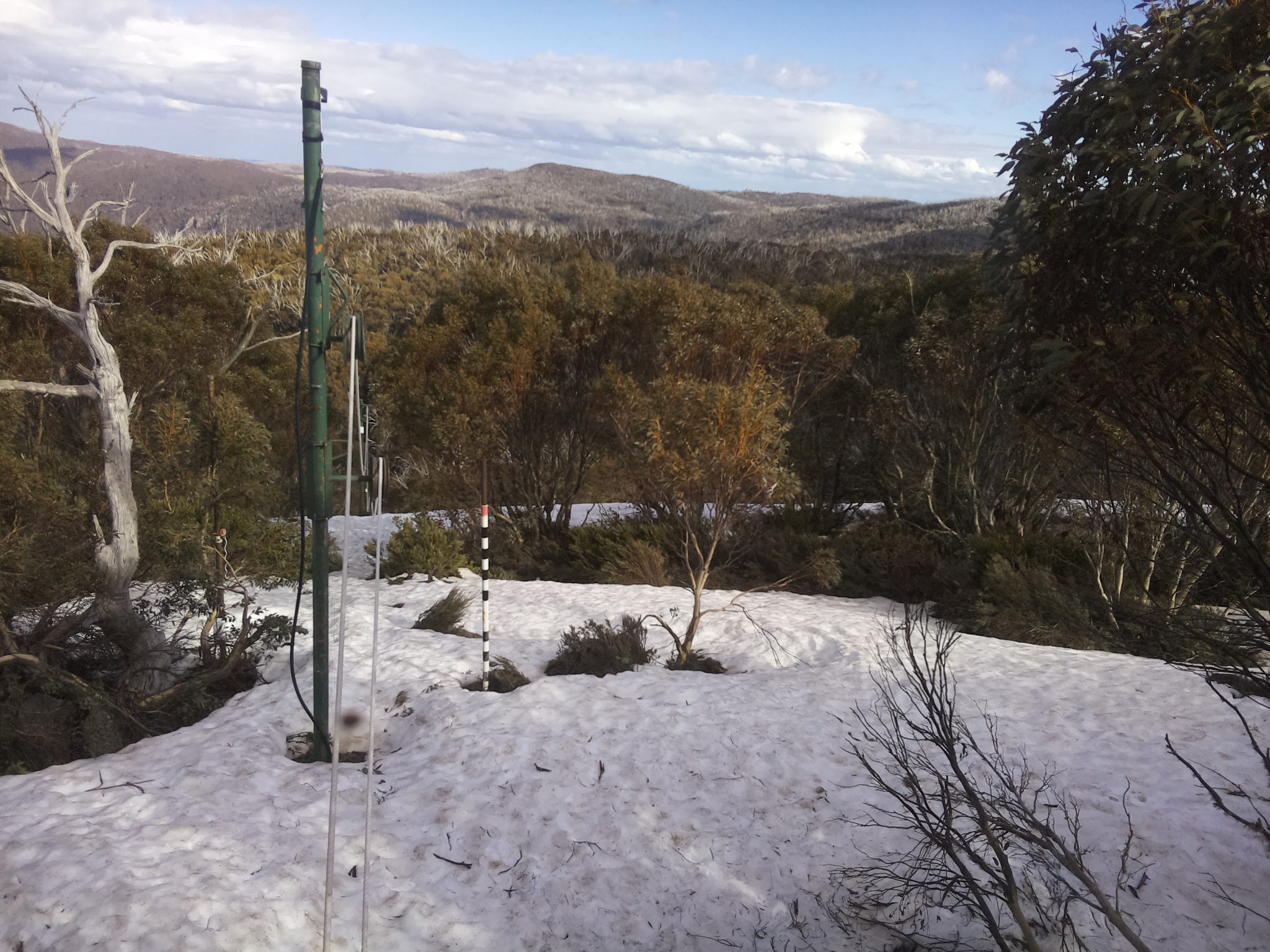 Bogong Web Cam 4:50pm Wednesday 8th of October 2025