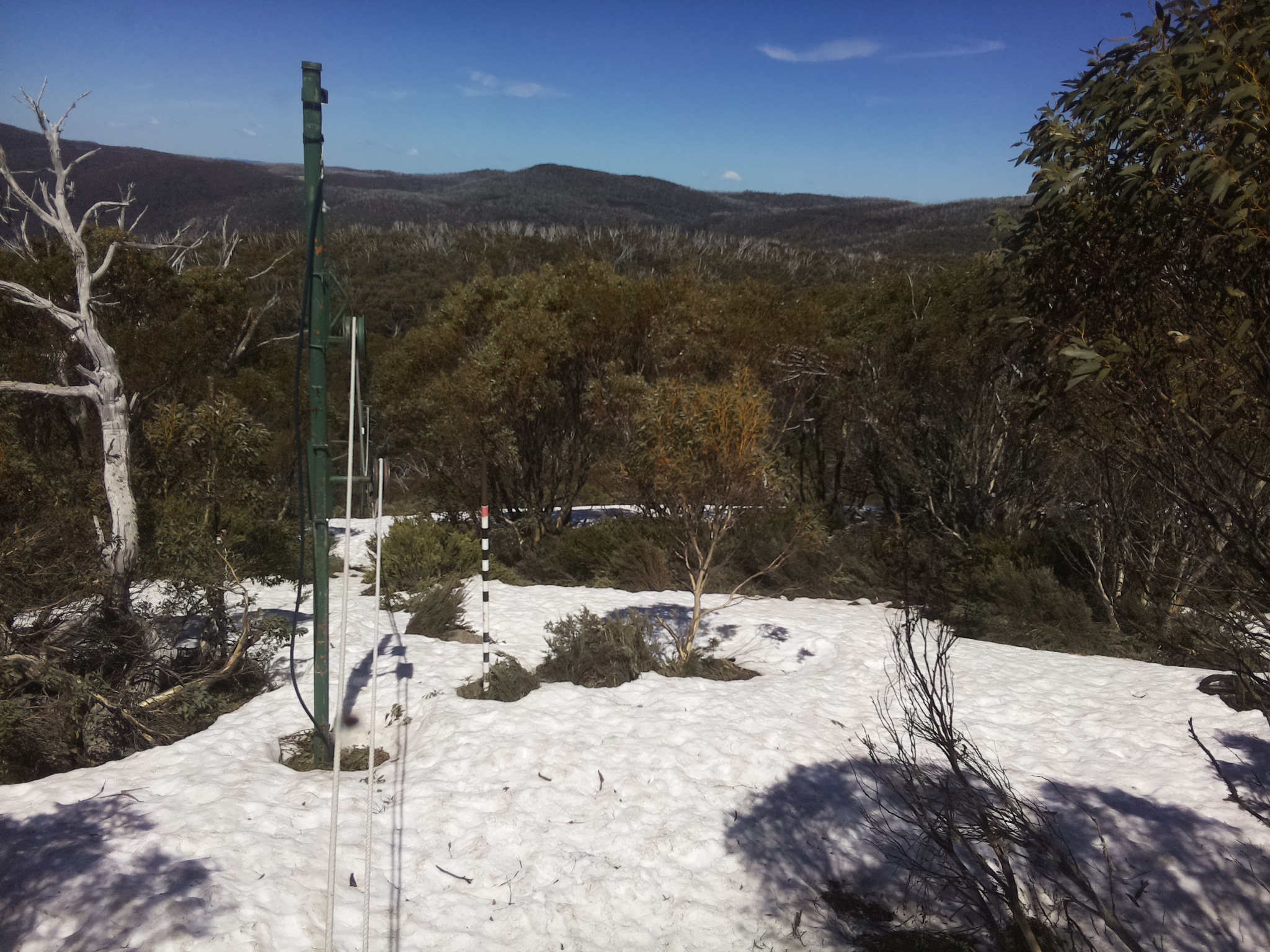 Bogong Web Cam 1:50pm Thursday 9th of October 2025