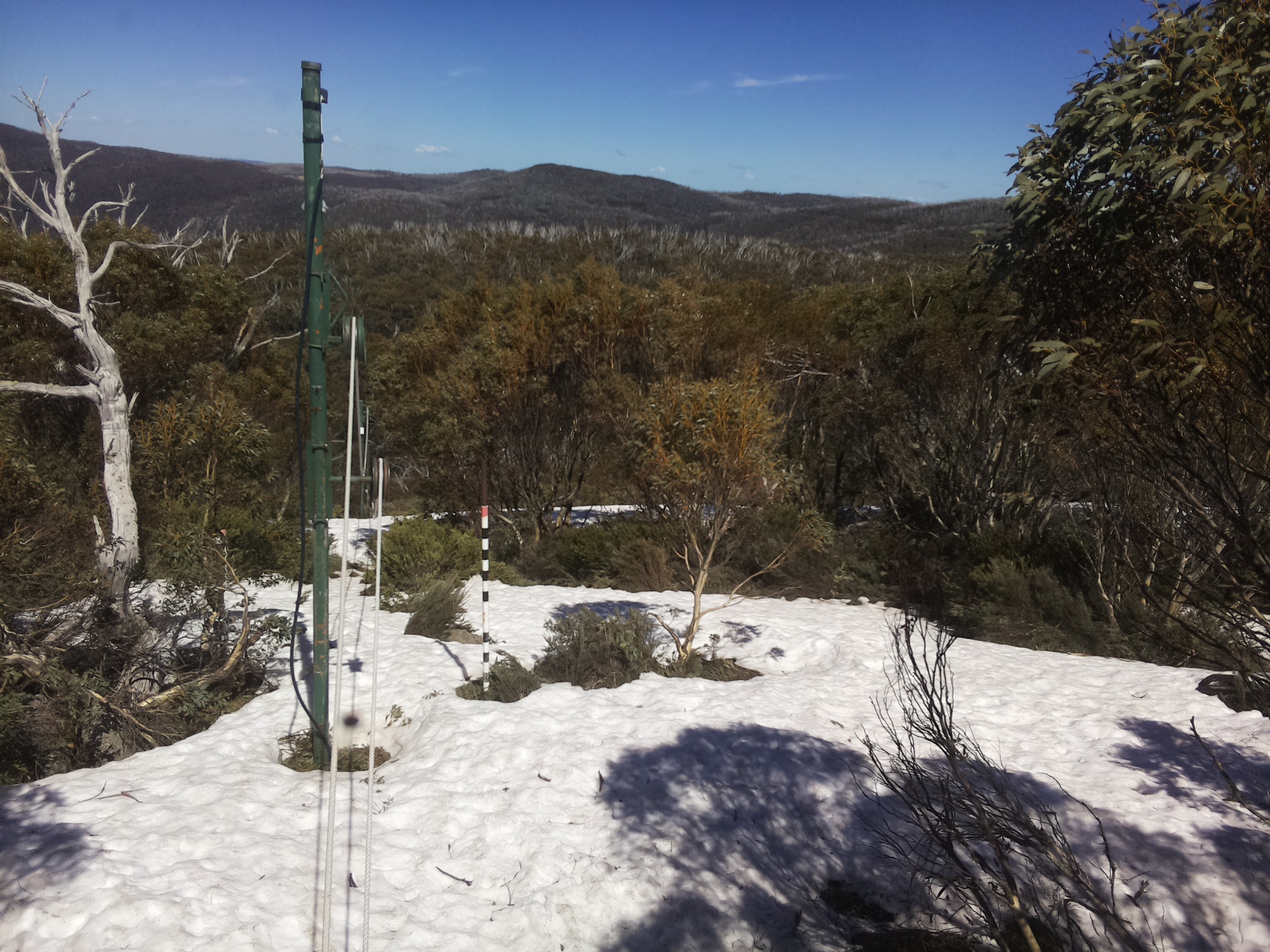 Bogong Web Cam 2:30pm Thursday 9th of October 2025