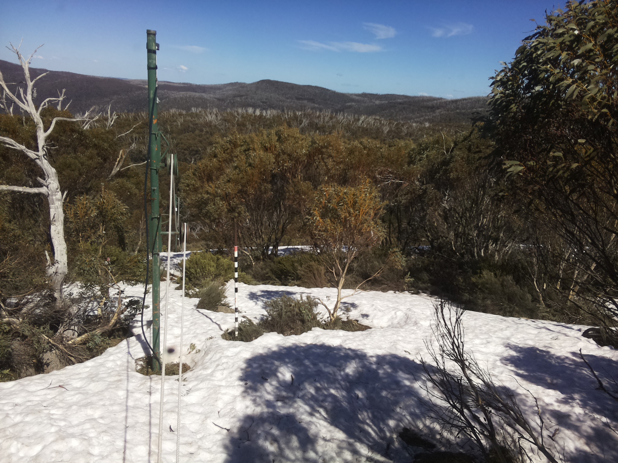 Bogong Web Cam 3:00pm Thursday 9th of October 2025