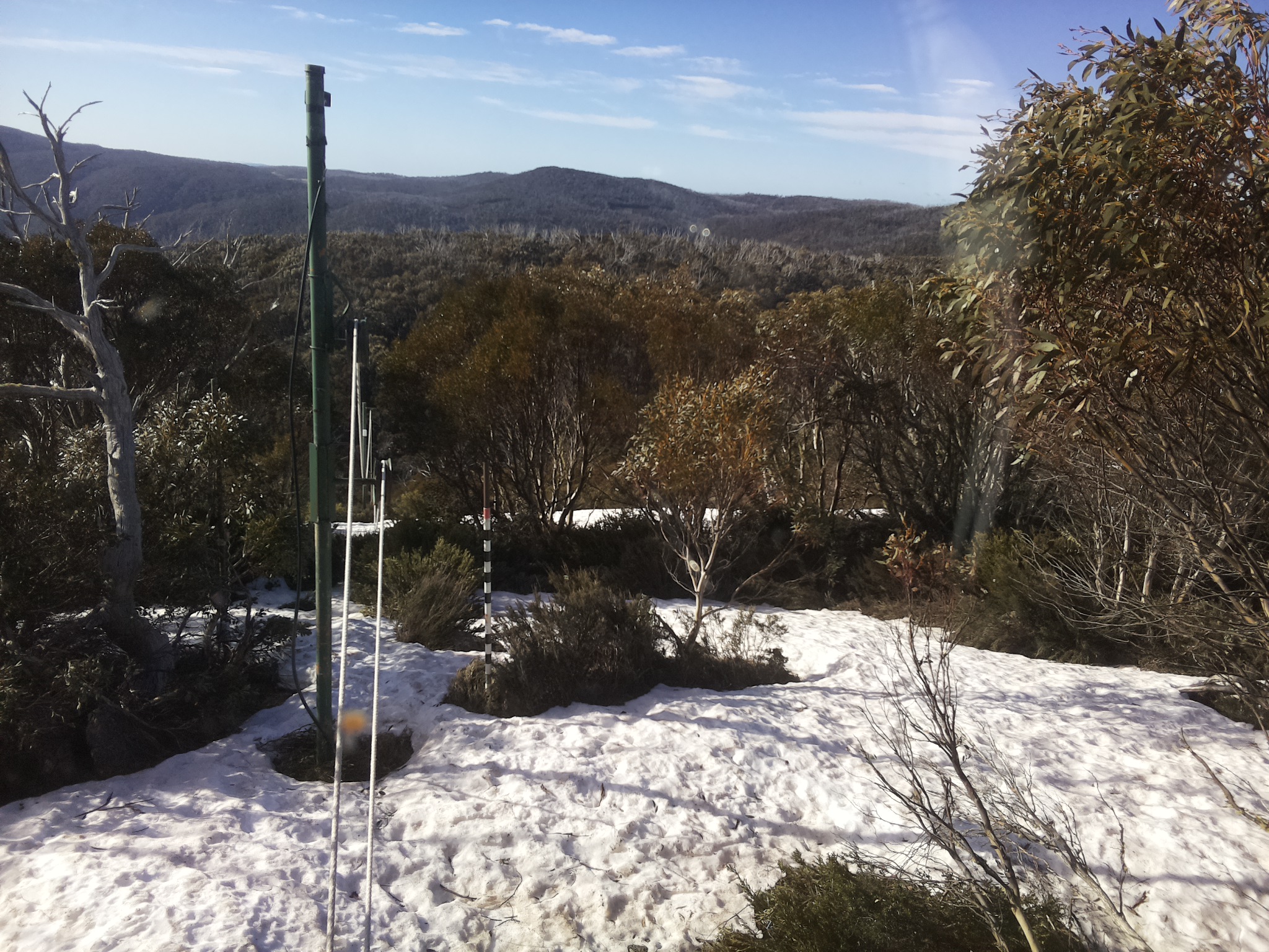 Bogong Web Cam 8:30am Saturday 11th of October 2025