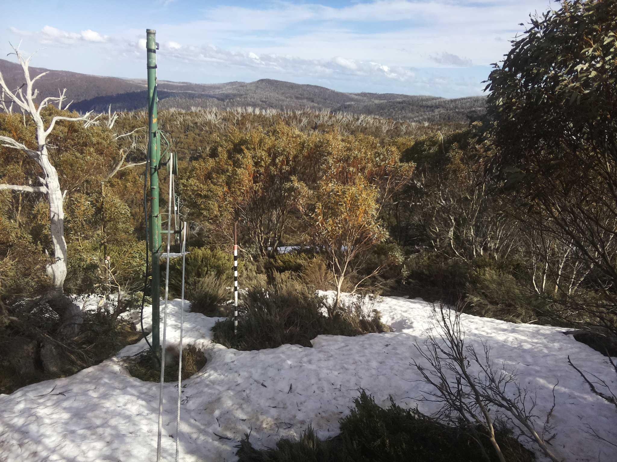 Bogong Web Cam 4:50pm Saturday 11th of October 2025