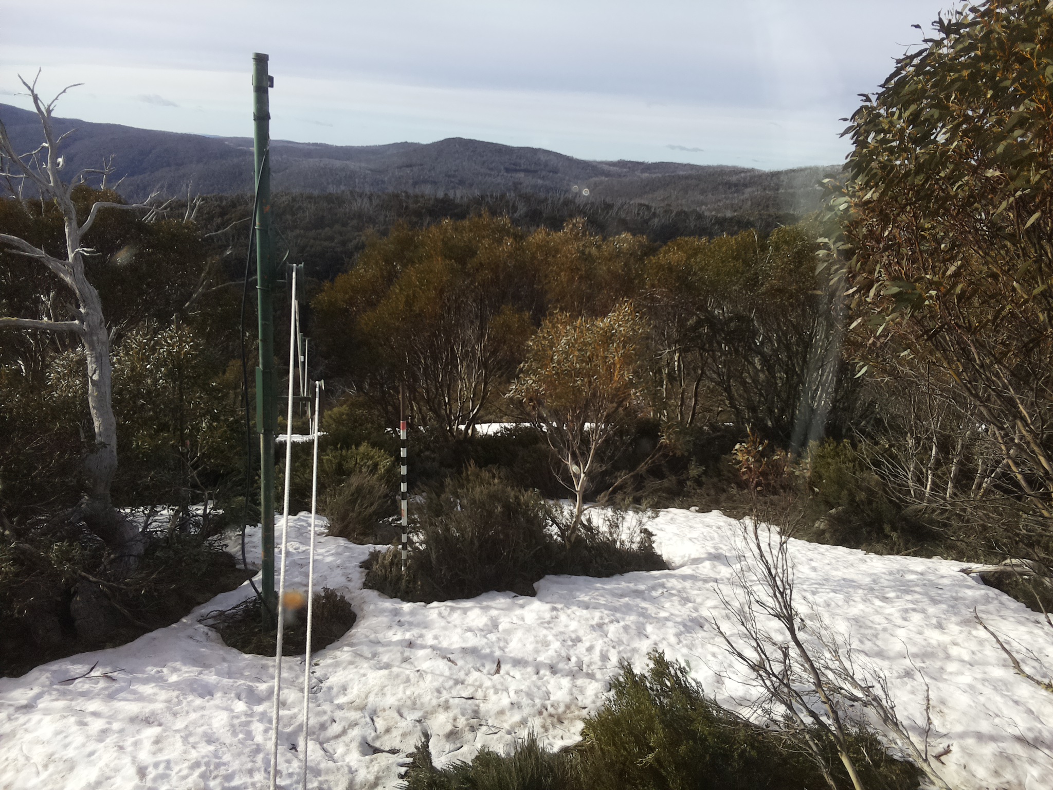 Bogong Web Cam 8:30am Sunday 12th of October 2025