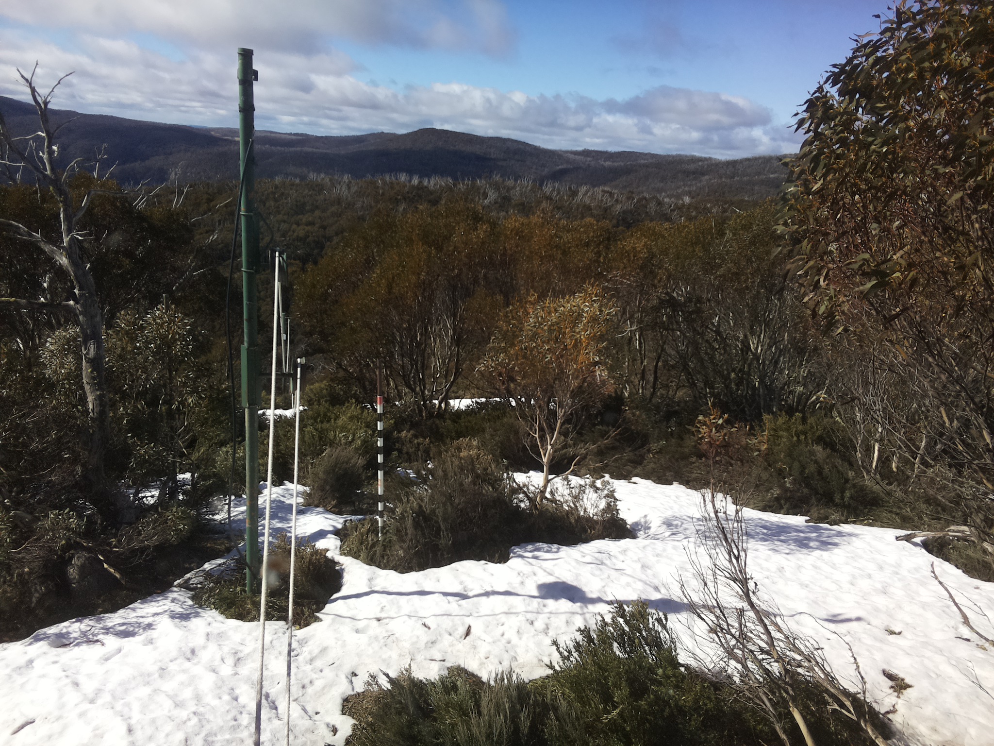Bogong Web Cam 9:50am Monday 13th of October 2025