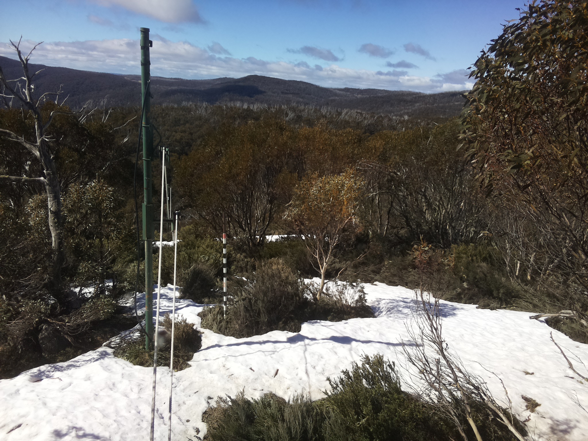 Bogong Web Cam 10:30am Monday 13th of October 2025