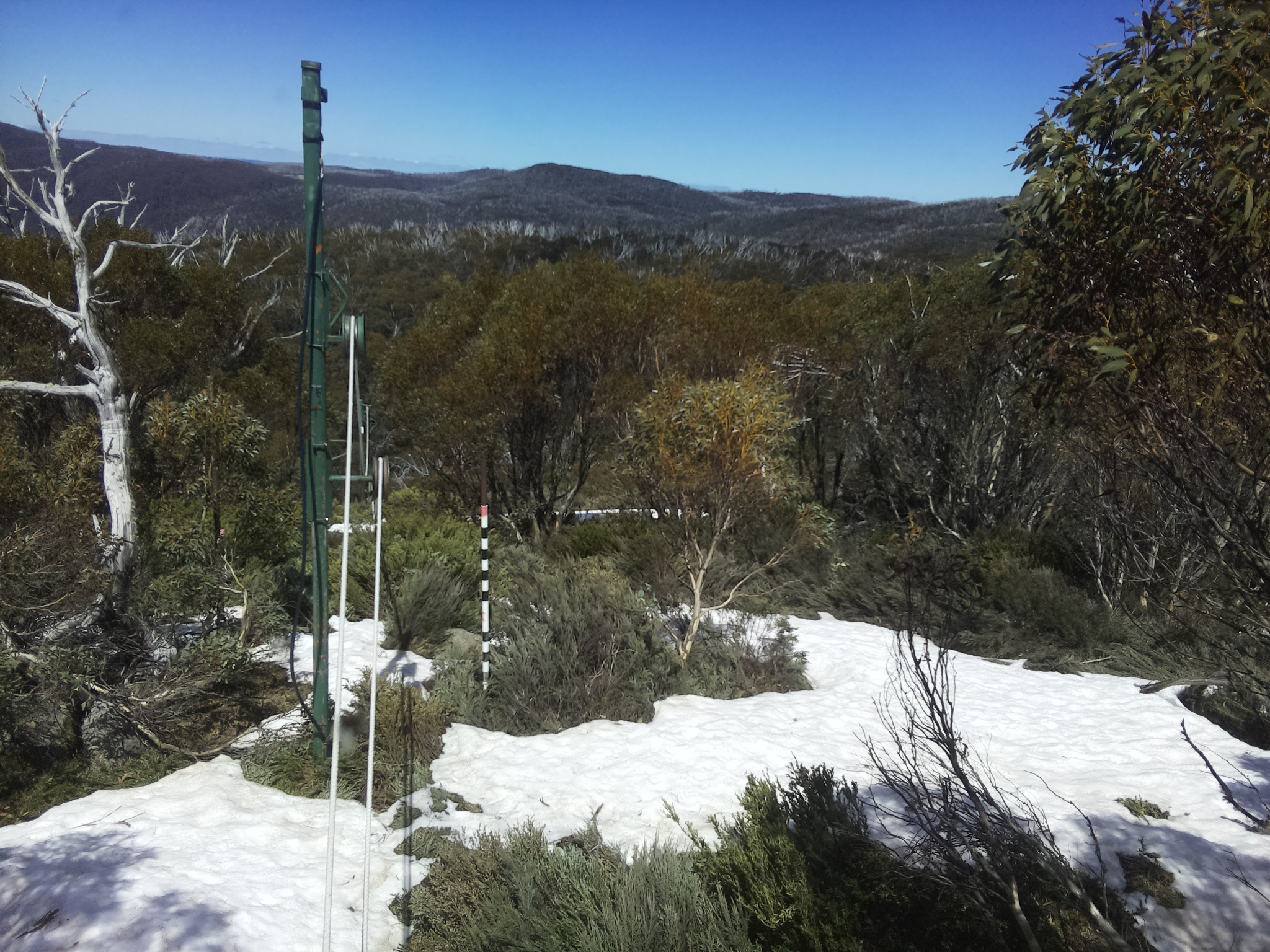 Bogong Web Cam 1:40pm Monday 13th of October 2025