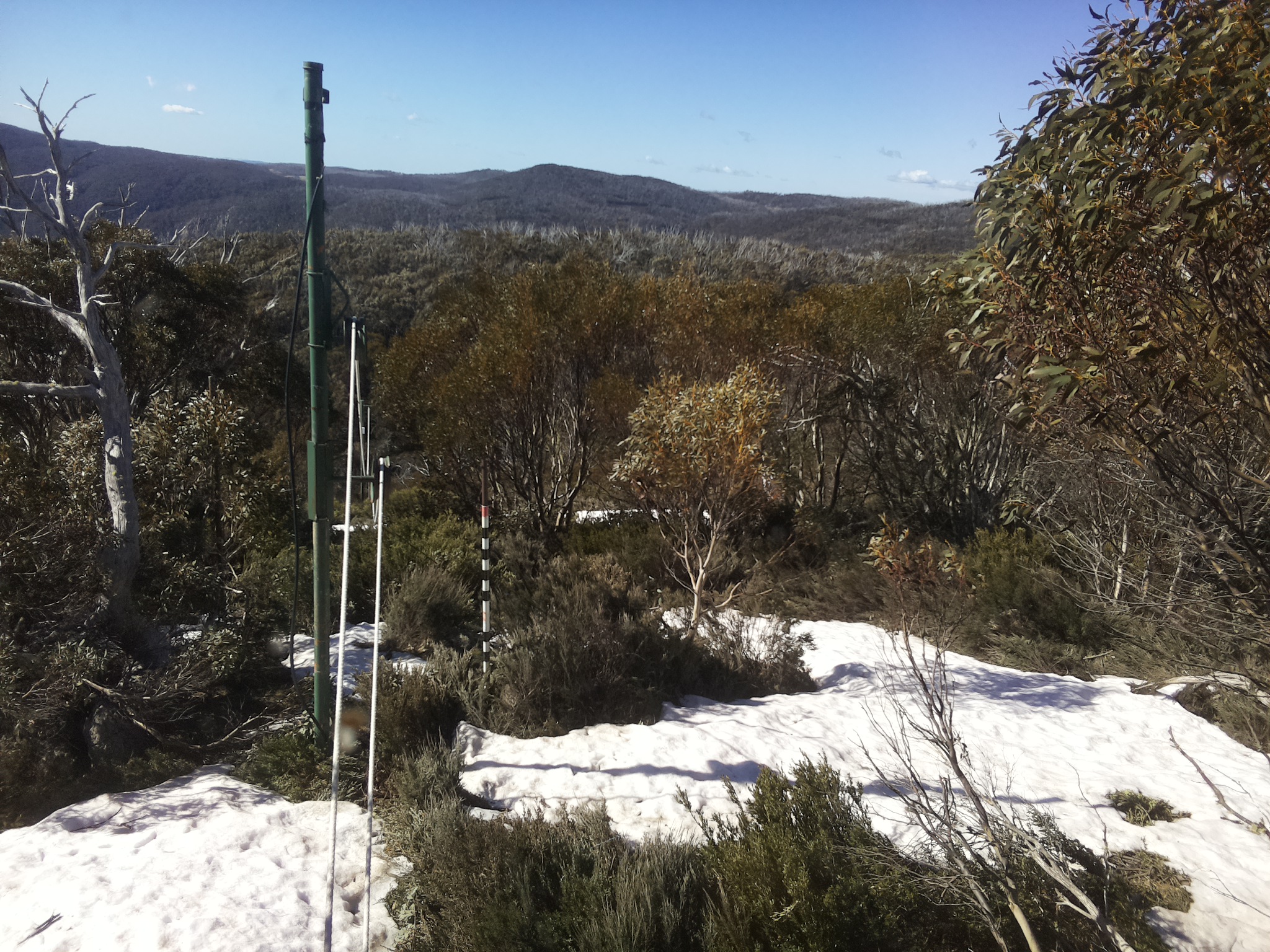 Bogong Web Cam 9:40am Tuesday 14th of October 2025