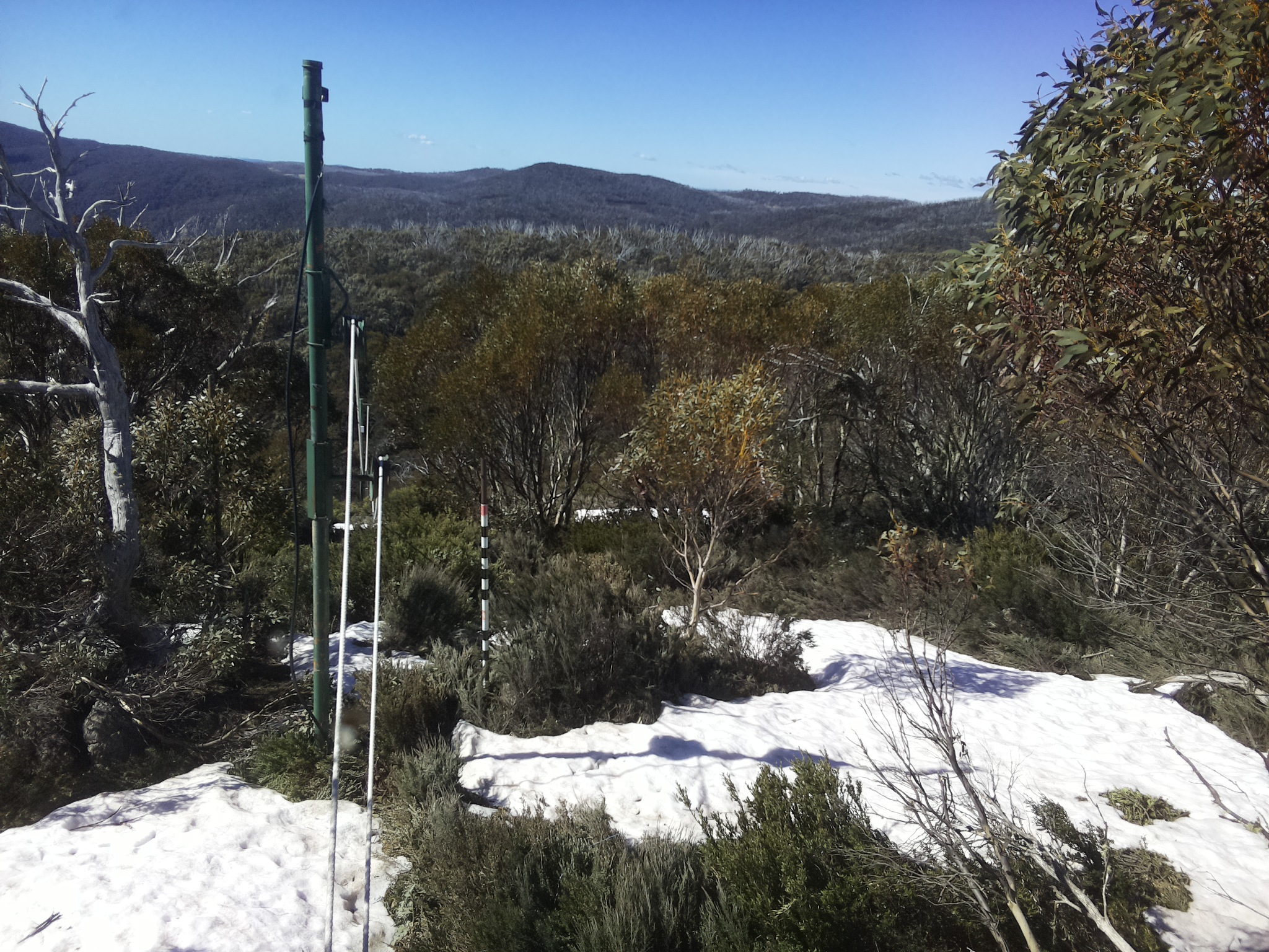 Bogong Web Cam 10:10am Tuesday 14th of October 2025