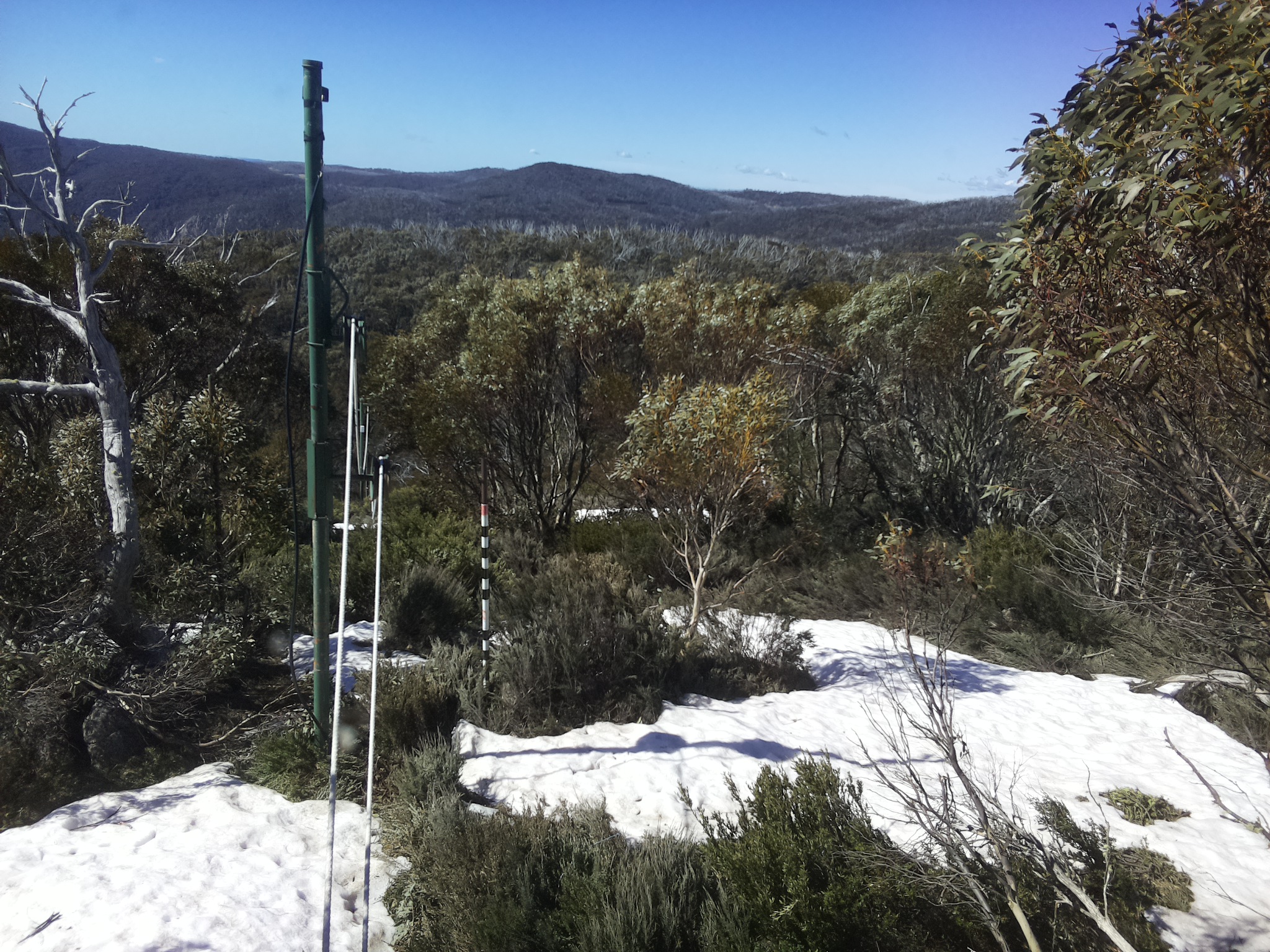 Bogong Web Cam 10:20am Tuesday 14th of October 2025