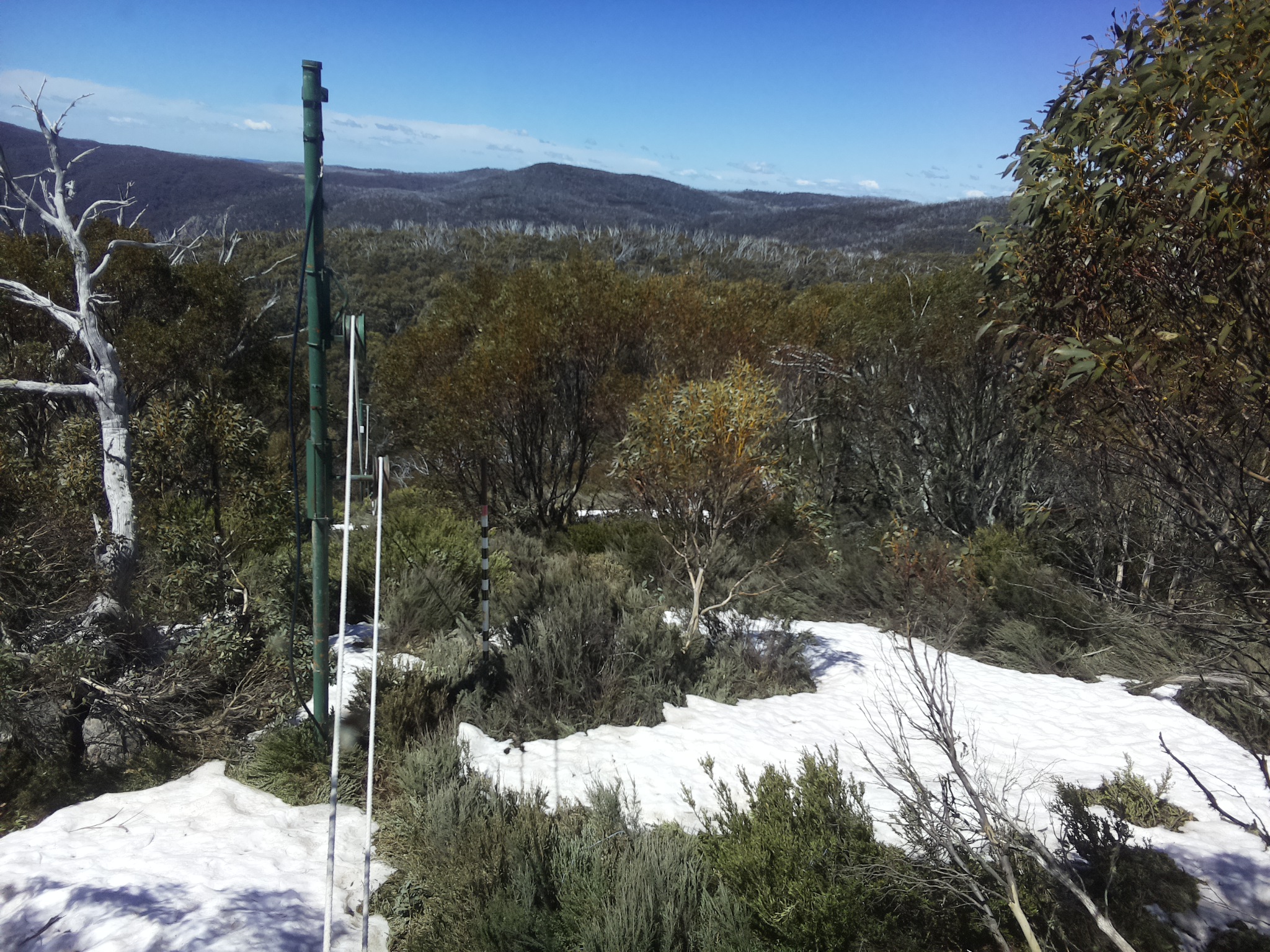 Bogong Web Cam 12:10pm Tuesday 14th of October 2025