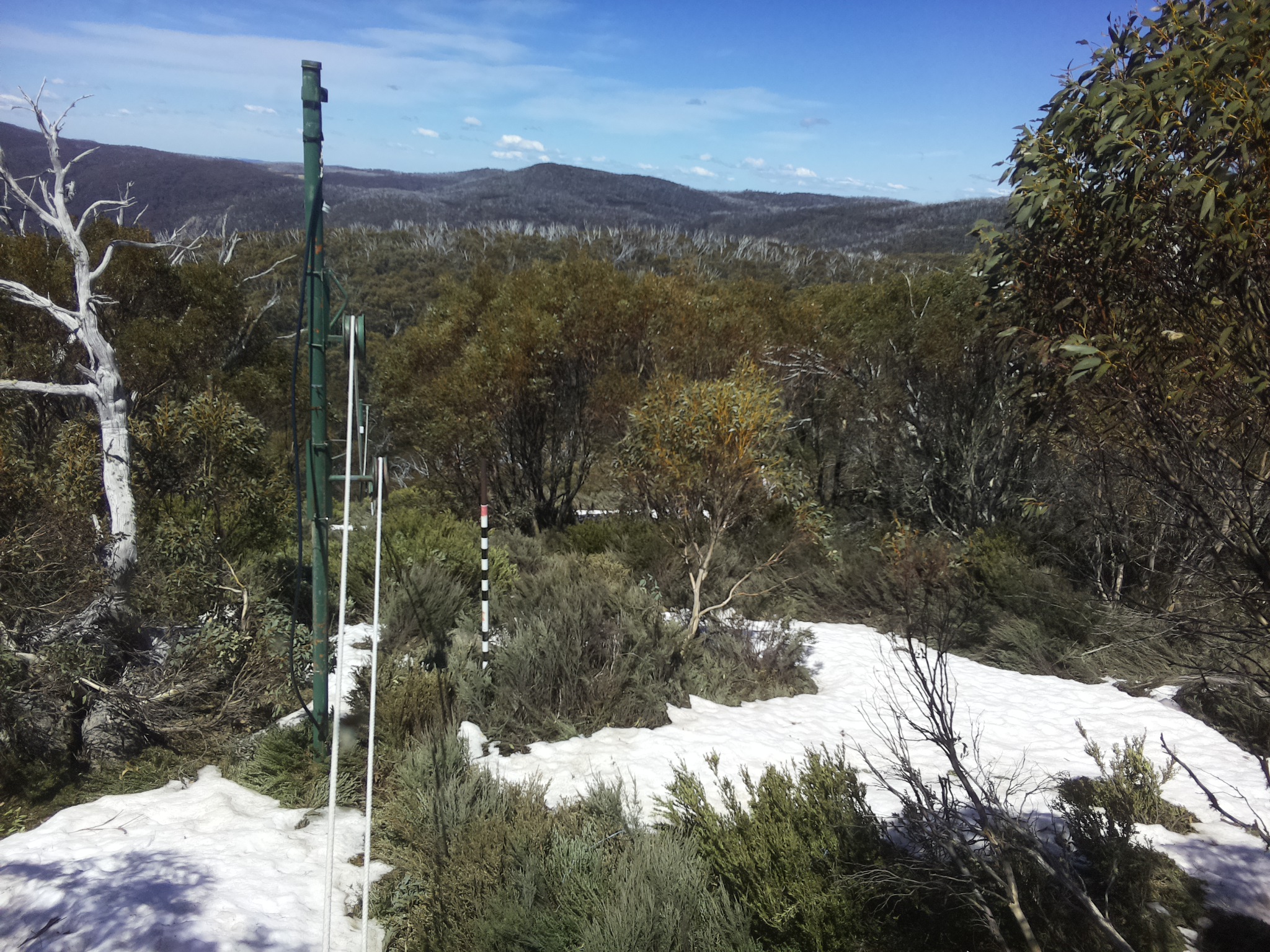 Bogong Web Cam 1:10pm Tuesday 14th of October 2025