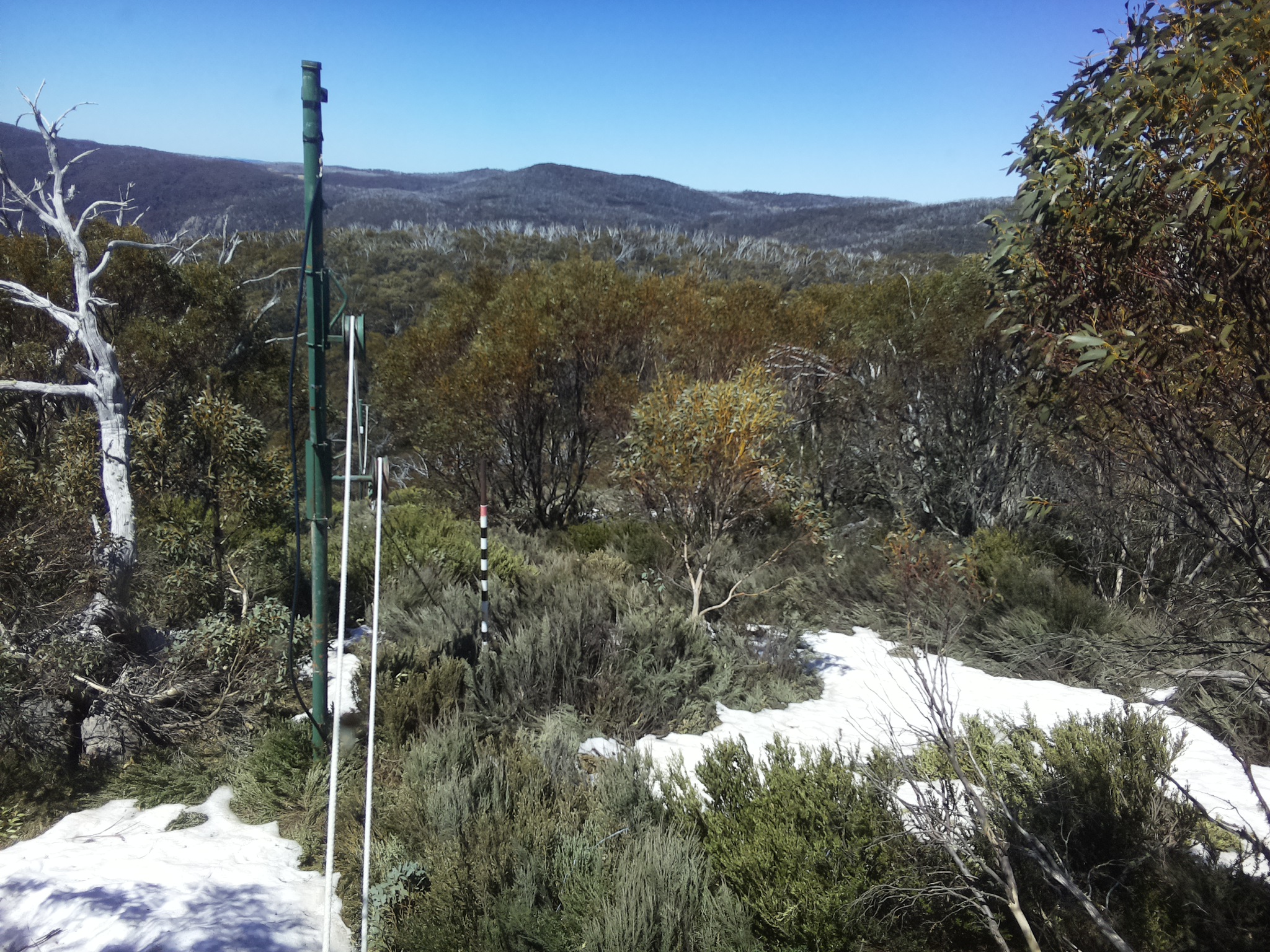 Bogong Web Cam 12:30pm Wednesday 15th of October 2025
