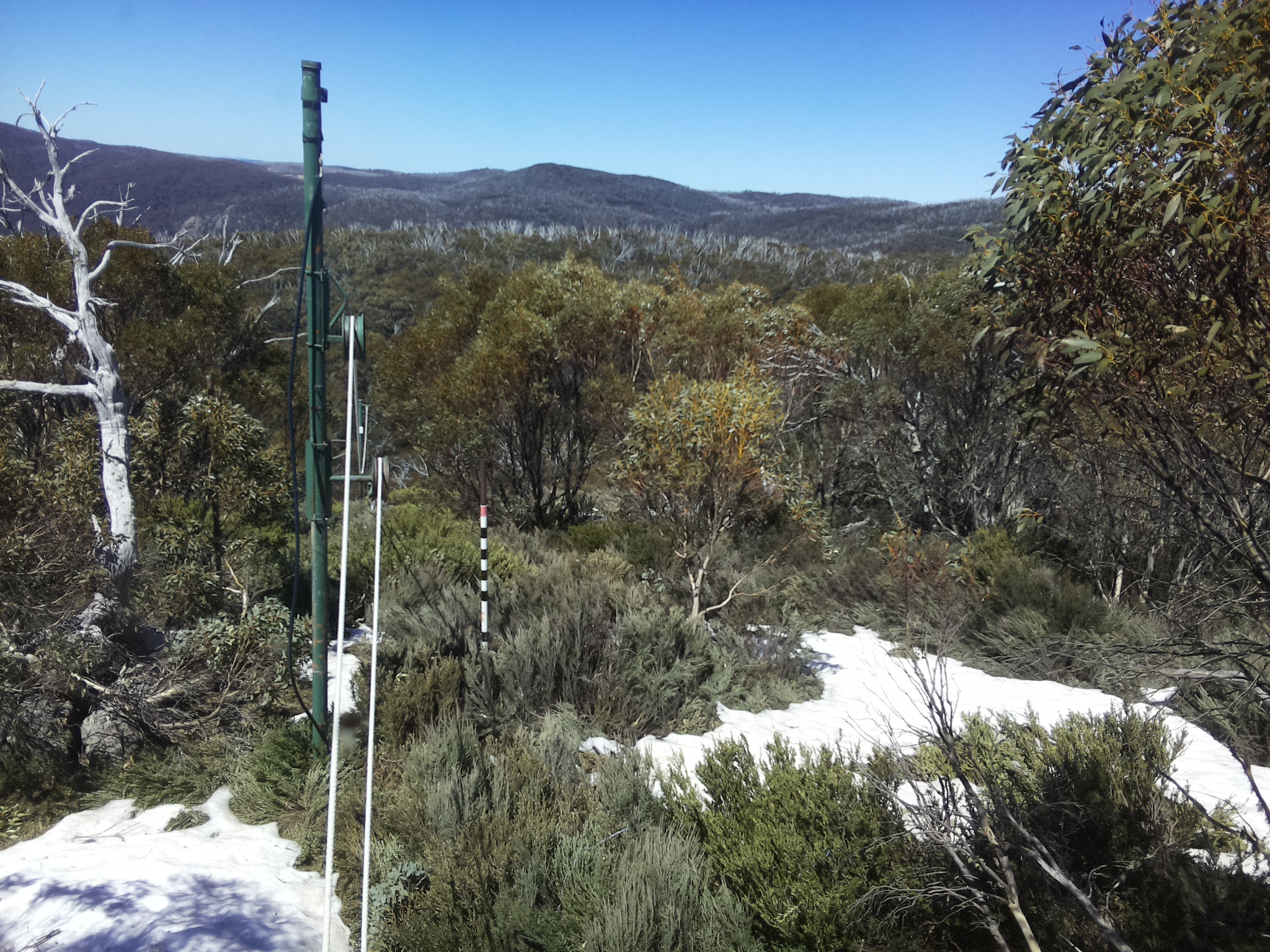 Bogong Web Cam 12:40pm Wednesday 15th of October 2025