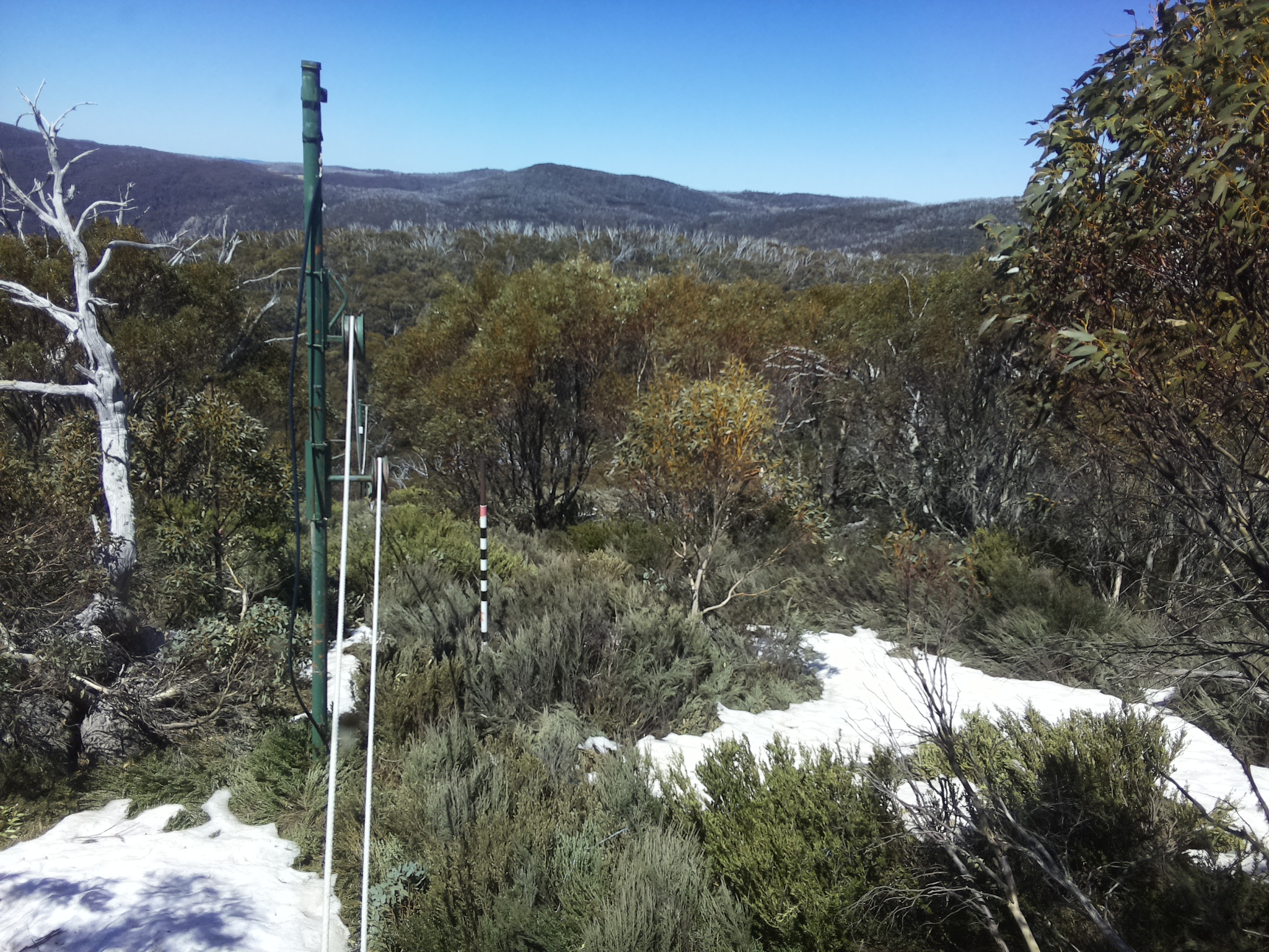 Bogong Web Cam 12:50pm Wednesday 15th of October 2025