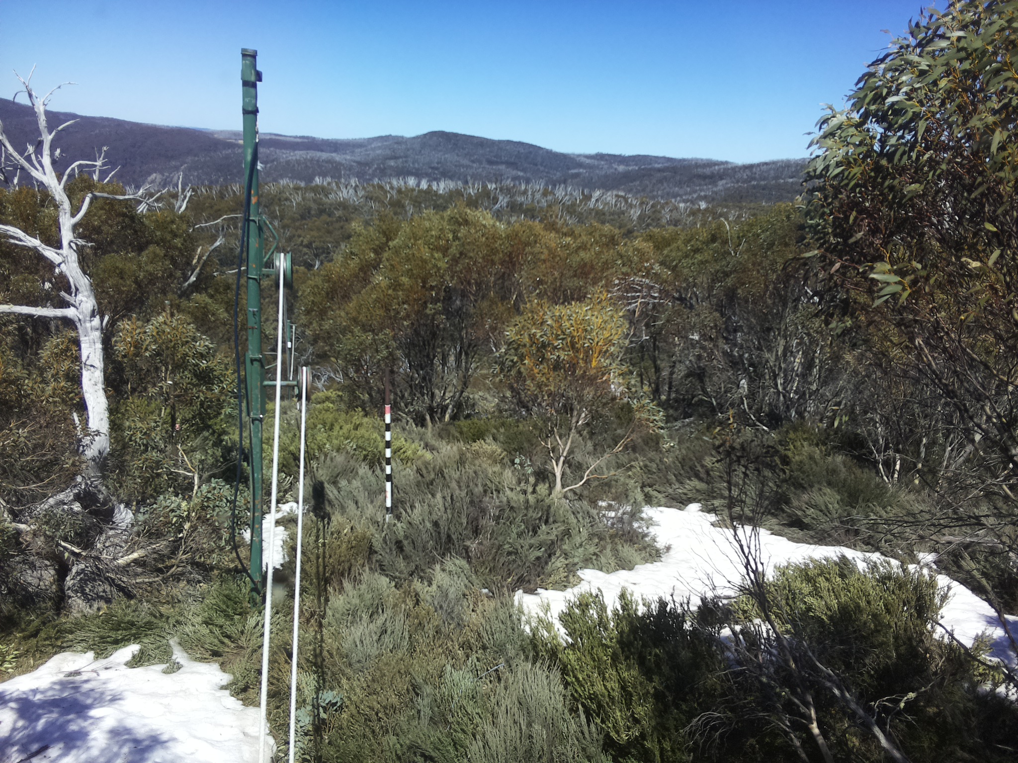 Bogong Web Cam 1:40pm Wednesday 15th of October 2025