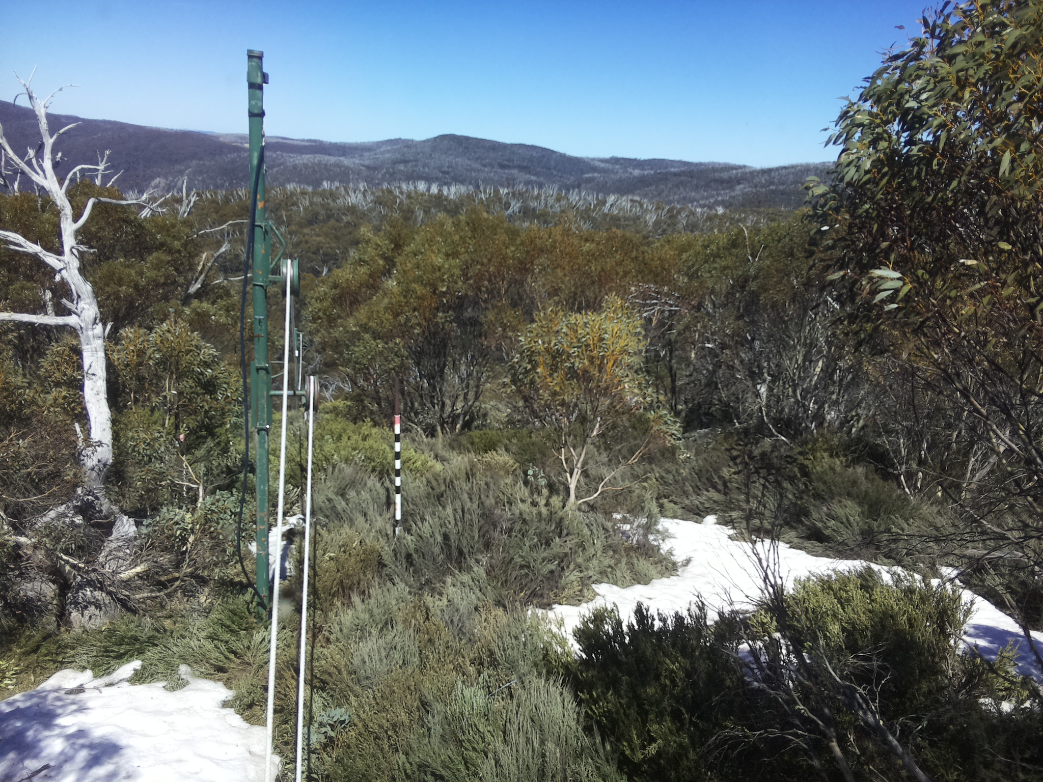 Bogong Web Cam 2:00pm Wednesday 15th of October 2025