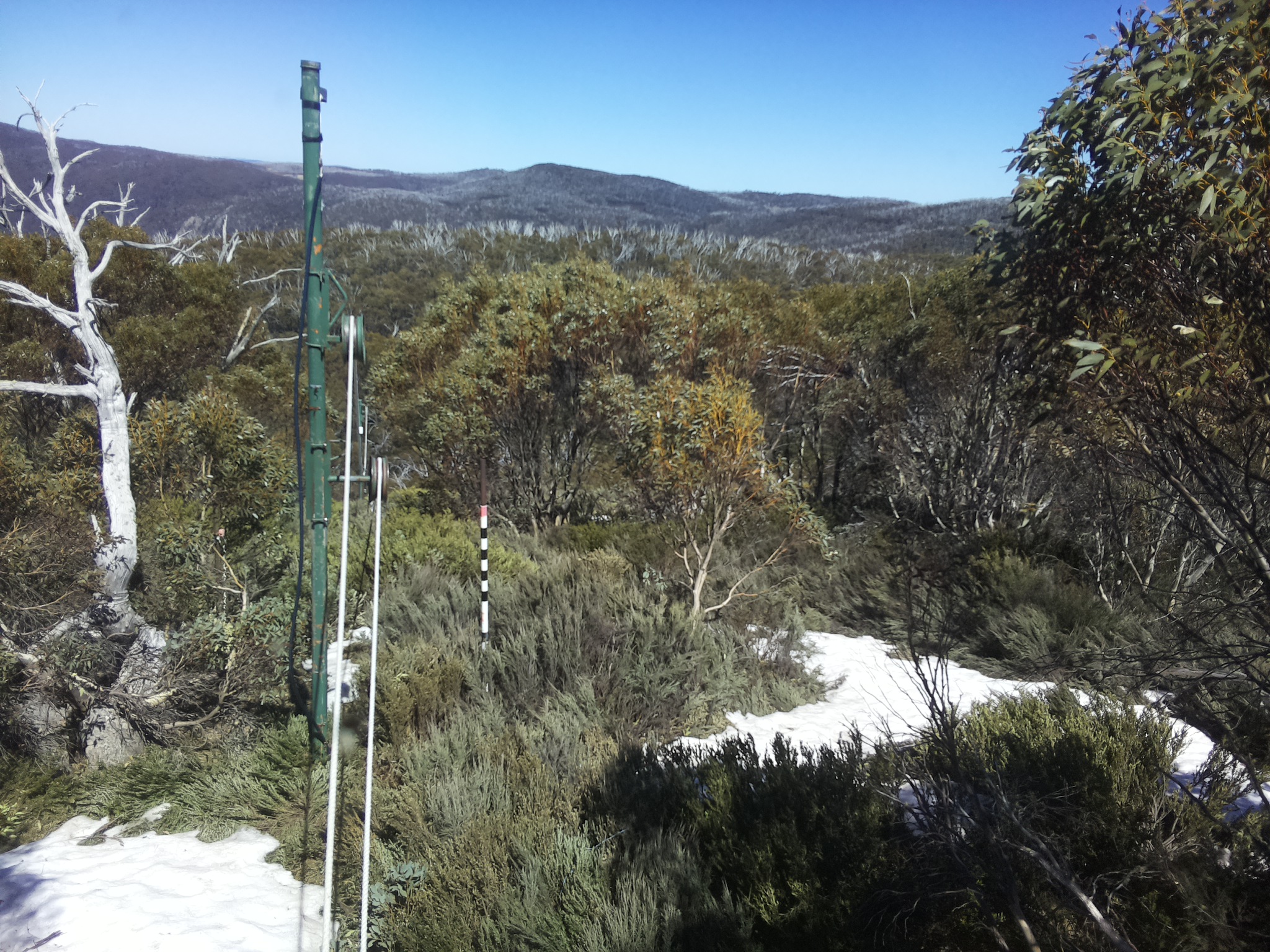 Bogong Web Cam 2:30pm Wednesday 15th of October 2025