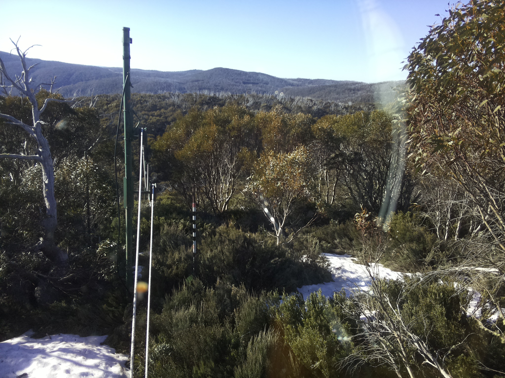 Bogong Web Cam 8:10am Thursday 16th of October 2025