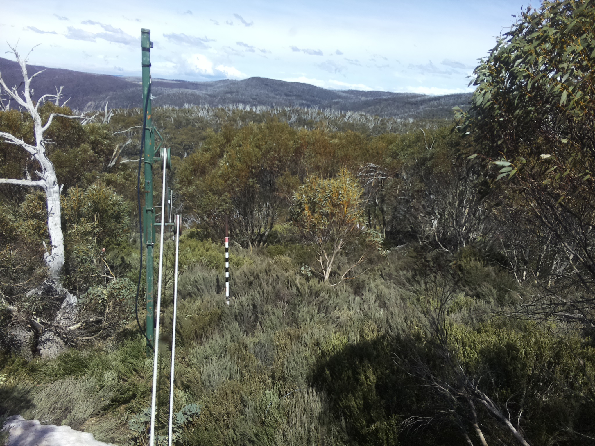 Bogong Web Cam 2:10pm Friday 17th of October 2025