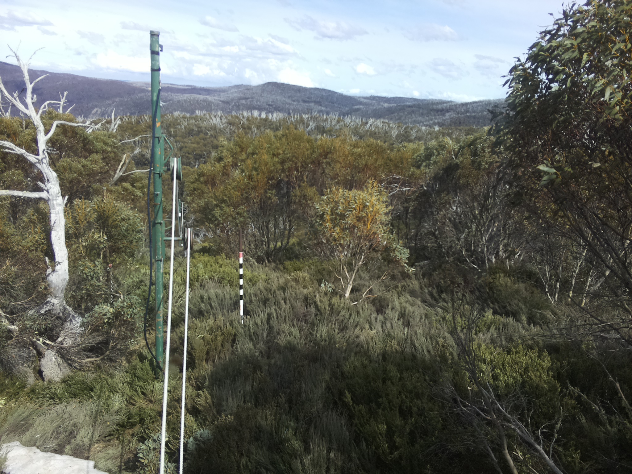 Bogong Web Cam 3:20pm Friday 17th of October 2025