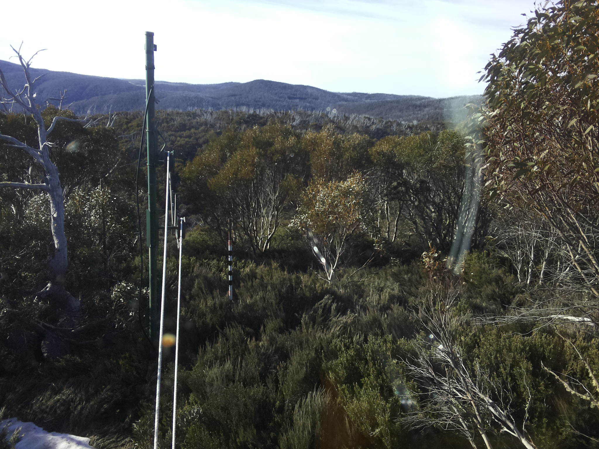Bogong Web Cam 8:10am Saturday 18th of October 2025