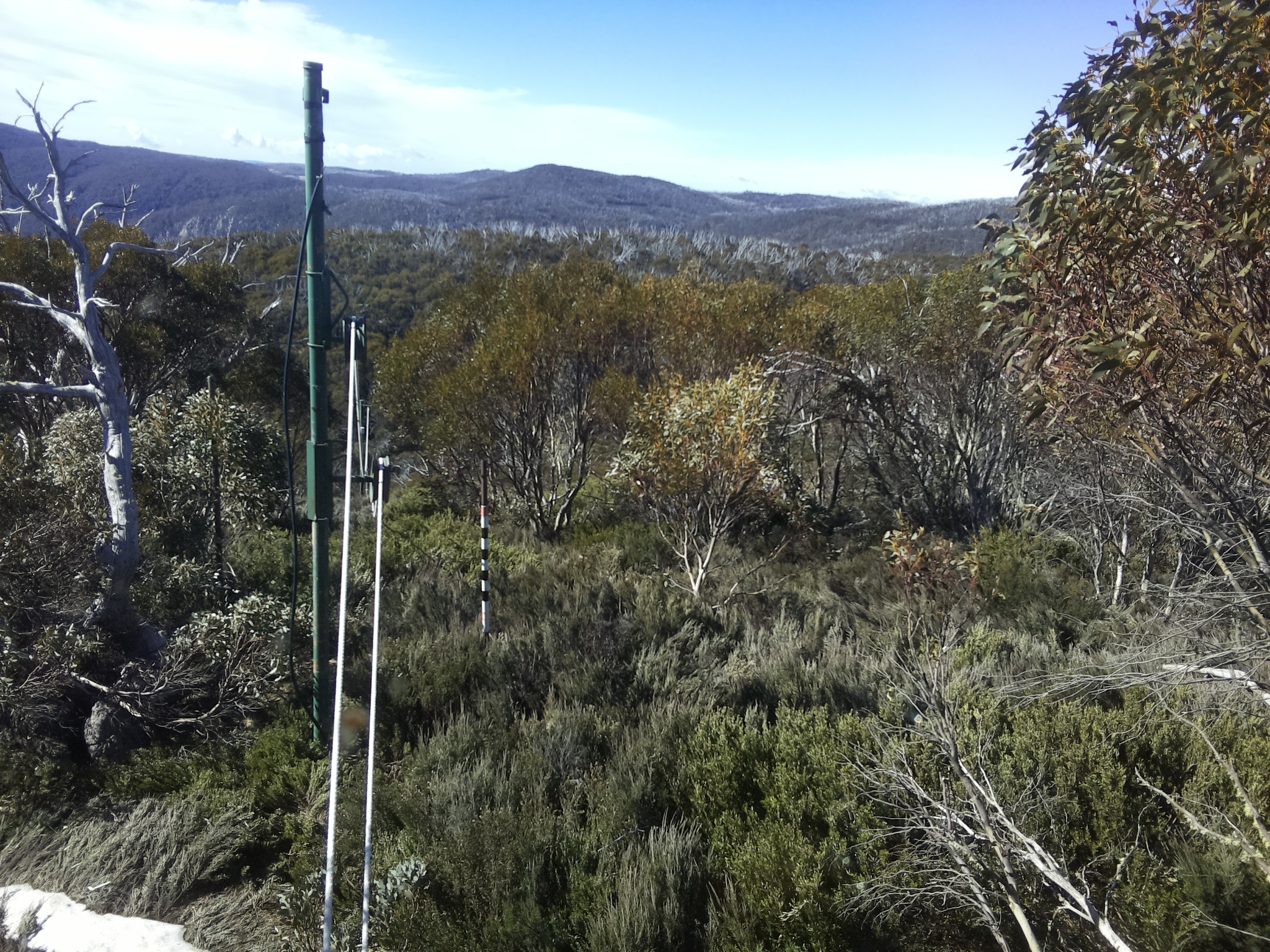 Bogong Web Cam 9:50am Saturday 18th of October 2025