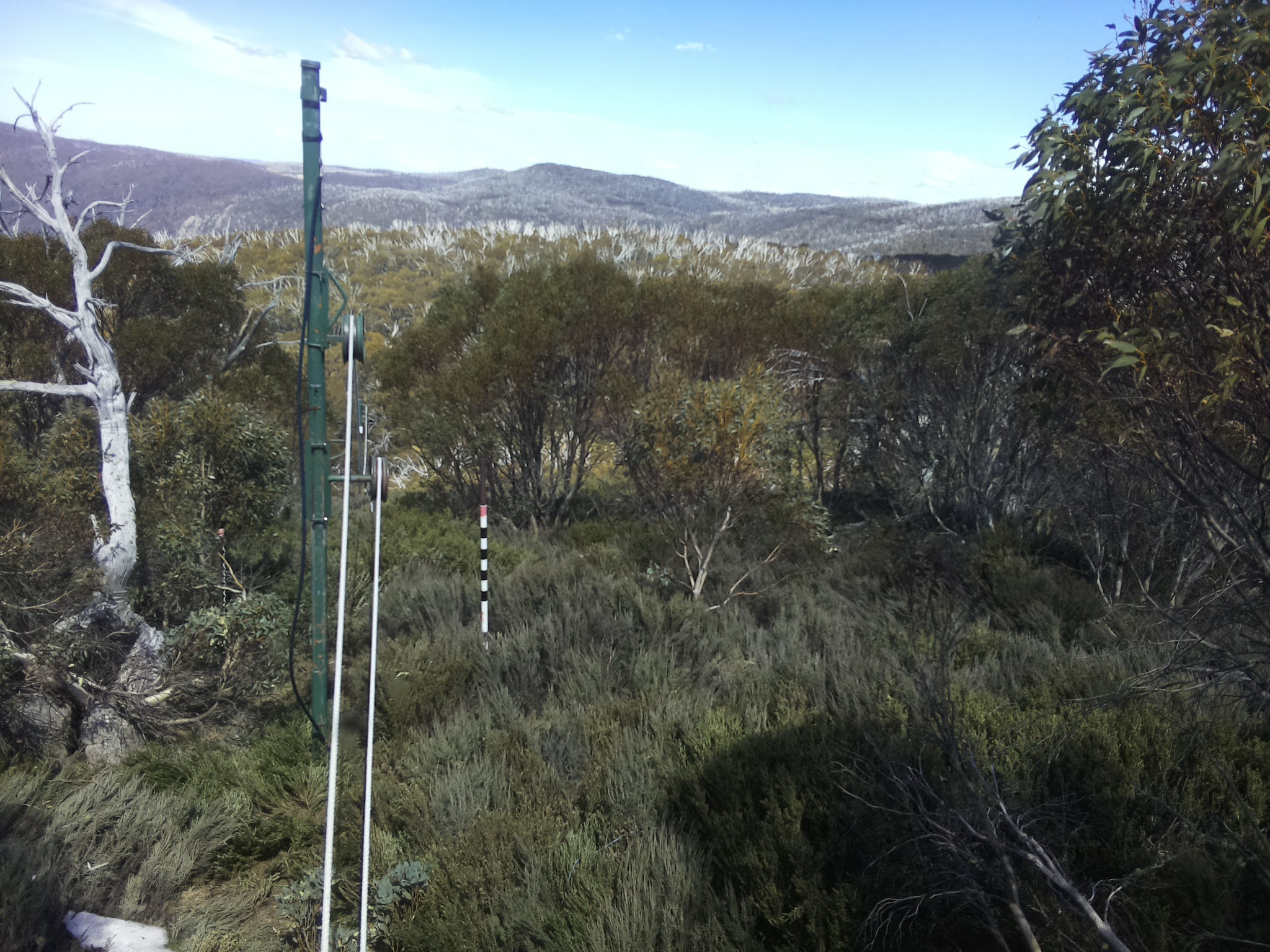 Bogong Web Cam 2:10pm Saturday 18th of October 2025