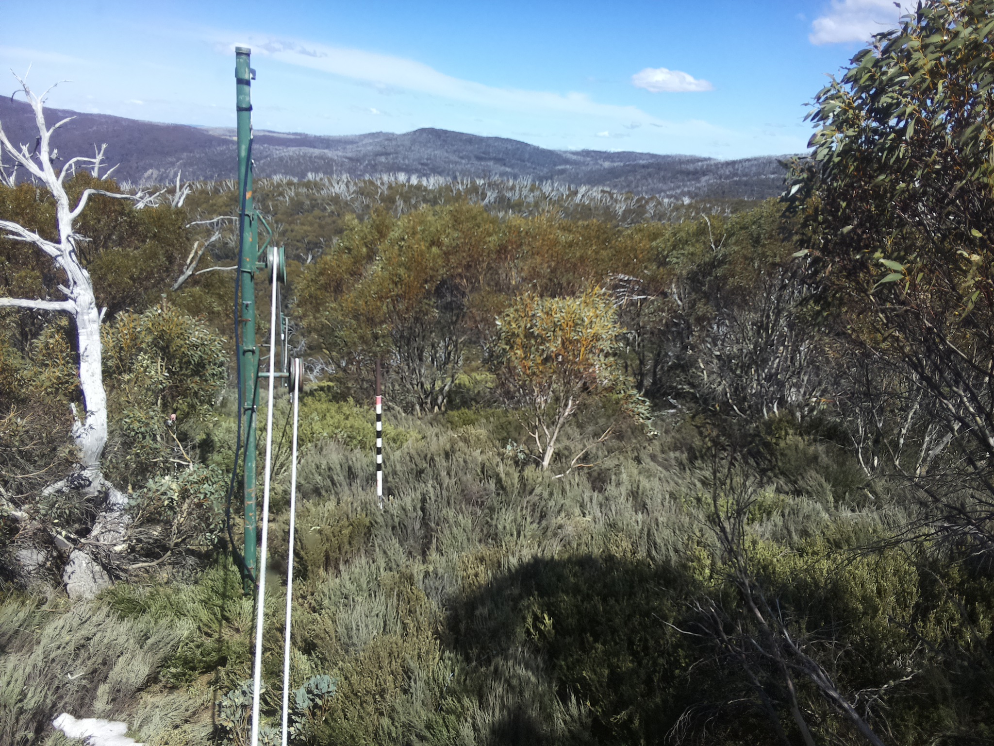 Bogong Web Cam 2:40pm Saturday 18th of October 2025