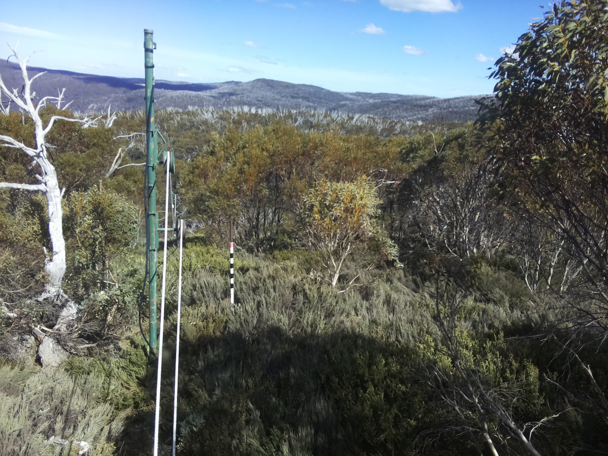 Bogong Web Cam 3:40pm Saturday 18th of October 2025