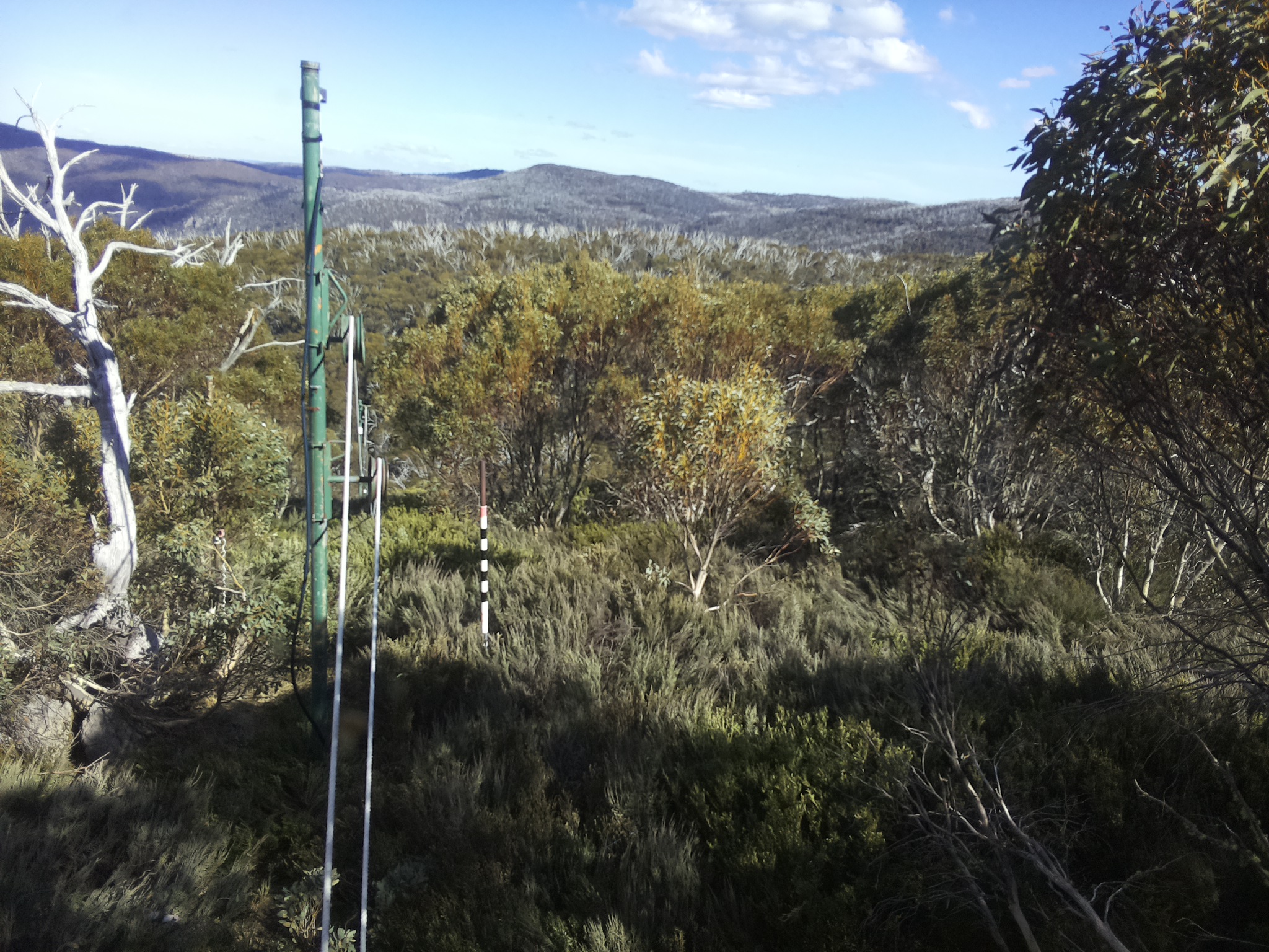 Bogong Web Cam 4:20pm Saturday 18th of October 2025