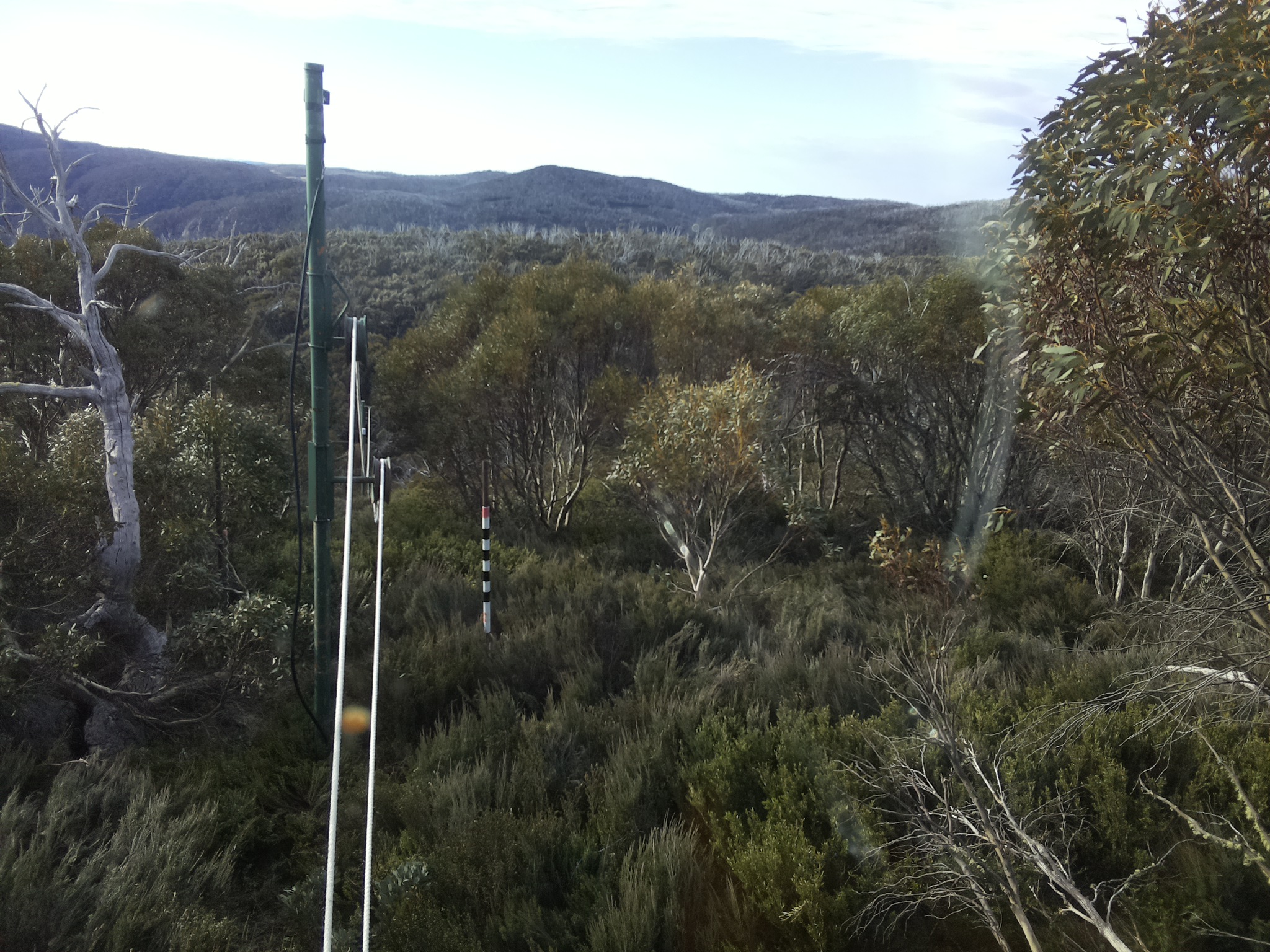 Bogong Web Cam 8:10am Sunday 19th of October 2025