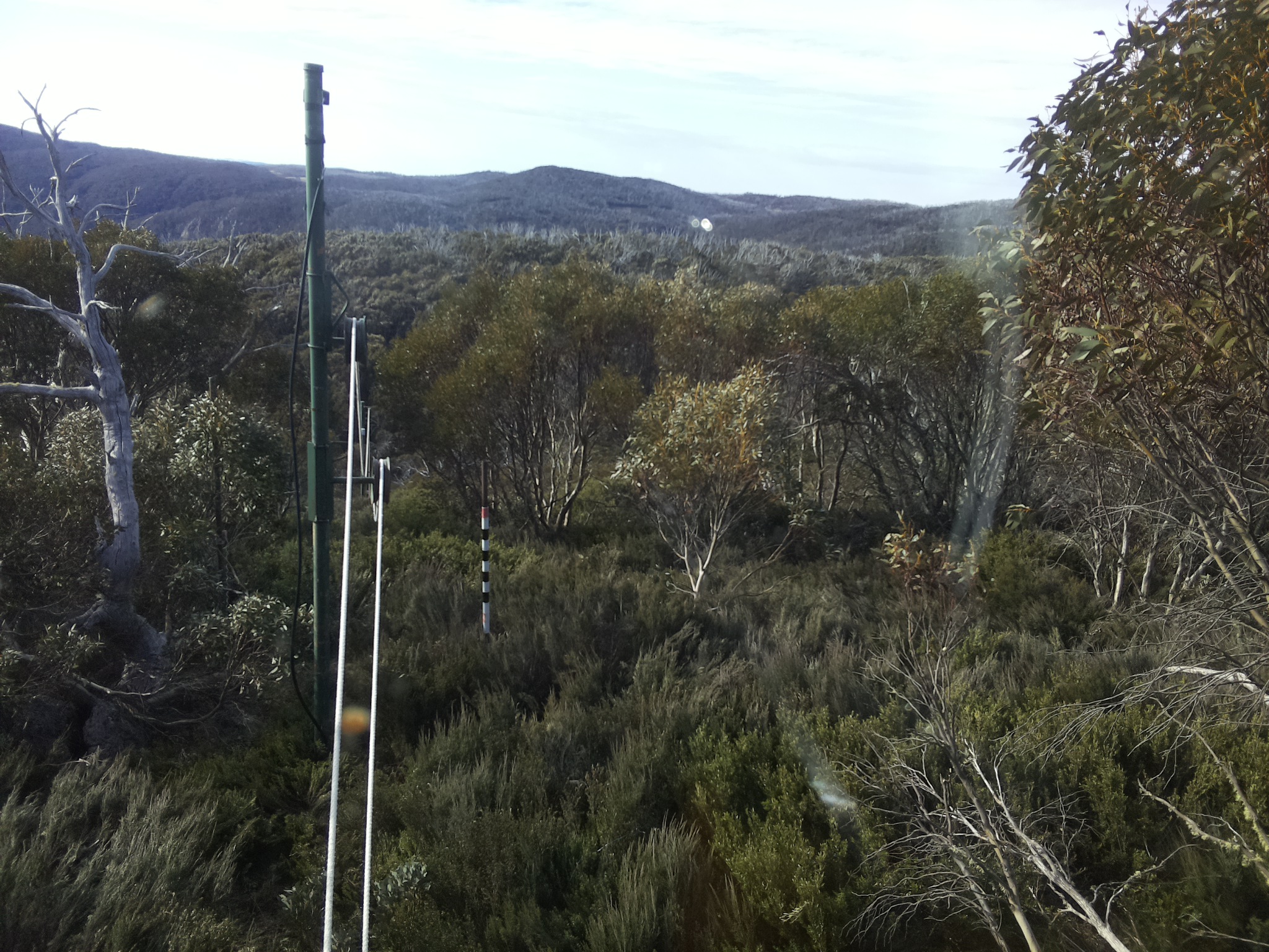 Bogong Web Cam 8:40am Sunday 19th of October 2025