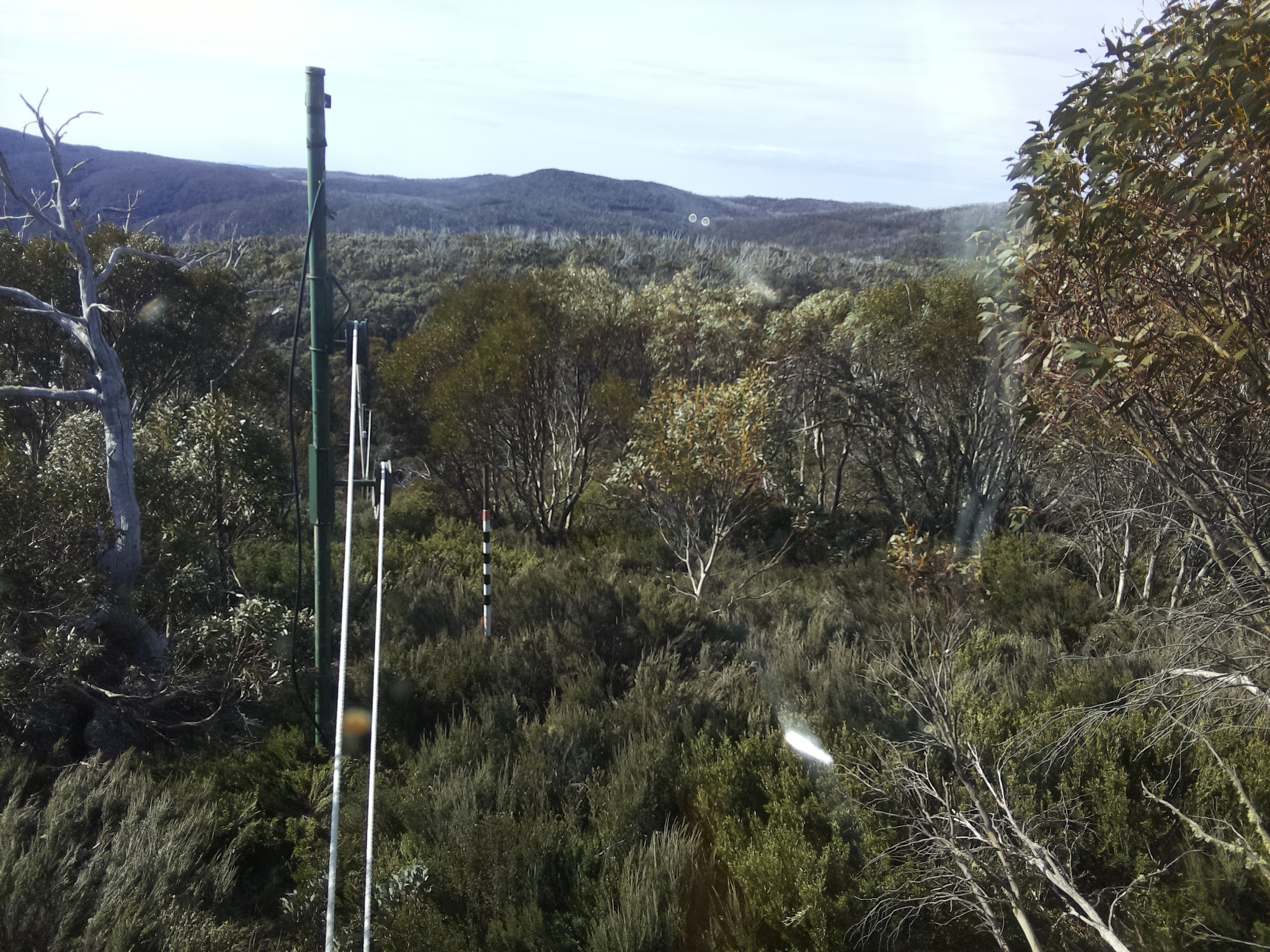 Bogong Web Cam 9:00am Sunday 19th of October 2025