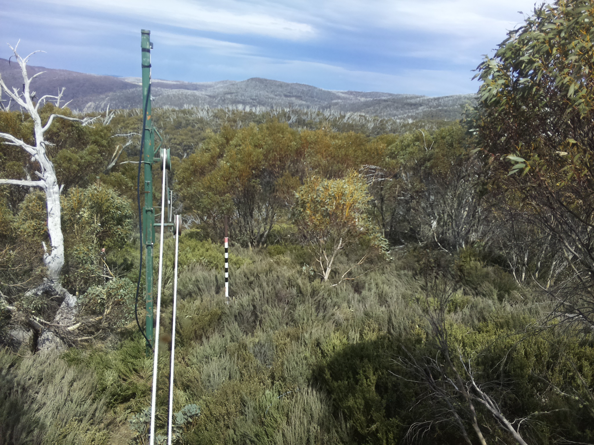 Bogong Web Cam 2:10pm Sunday 19th of October 2025